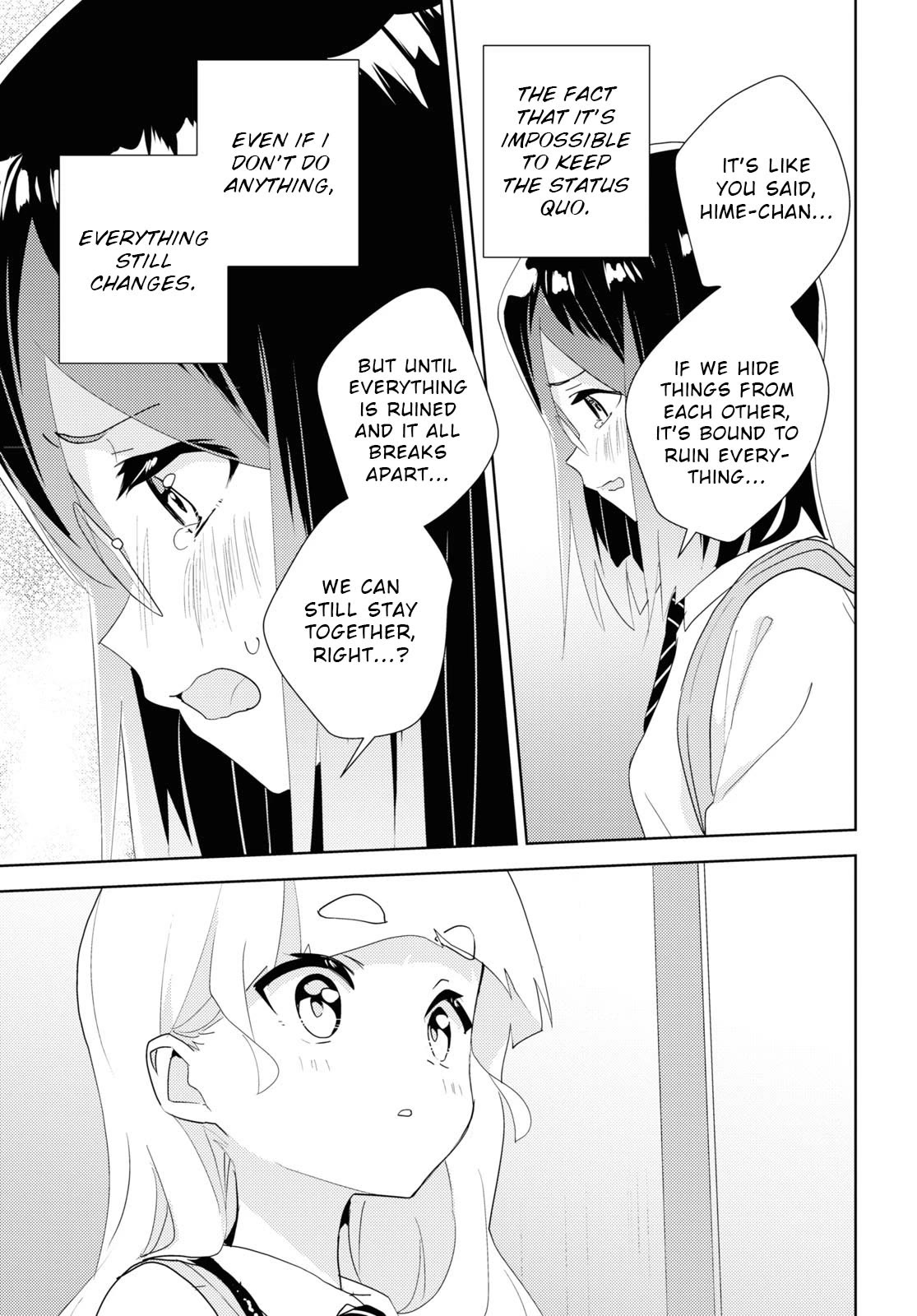Watashi no Yuri wa Oshigoto desu! Chapter 66 page 27 - Chapter 66: A Well-Trodden Staircase