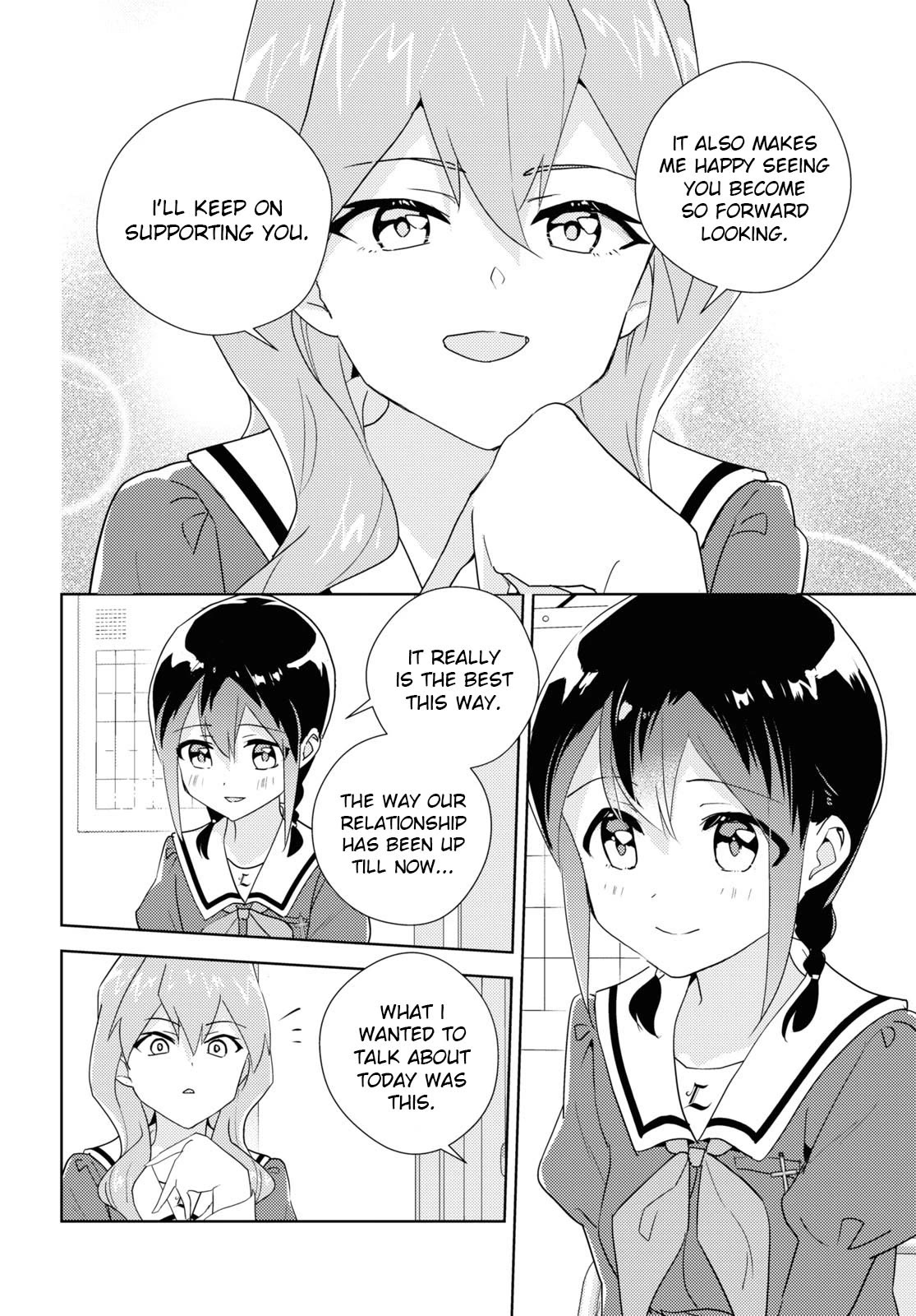 Watashi no Yuri wa Oshigoto desu! Chapter 67 page 10 - Chapter 67: Because I Am Your Older Sister