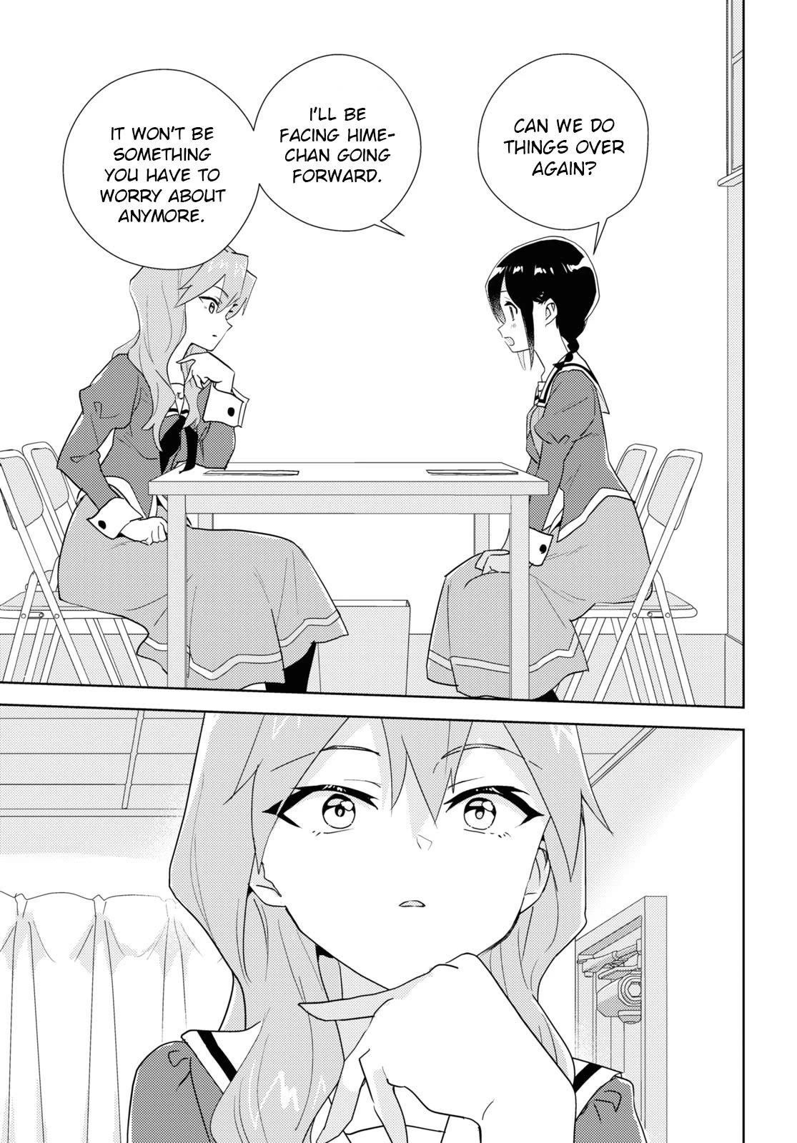 Watashi no Yuri wa Oshigoto desu! Chapter 67 page 11 - Chapter 67: Because I Am Your Older Sister