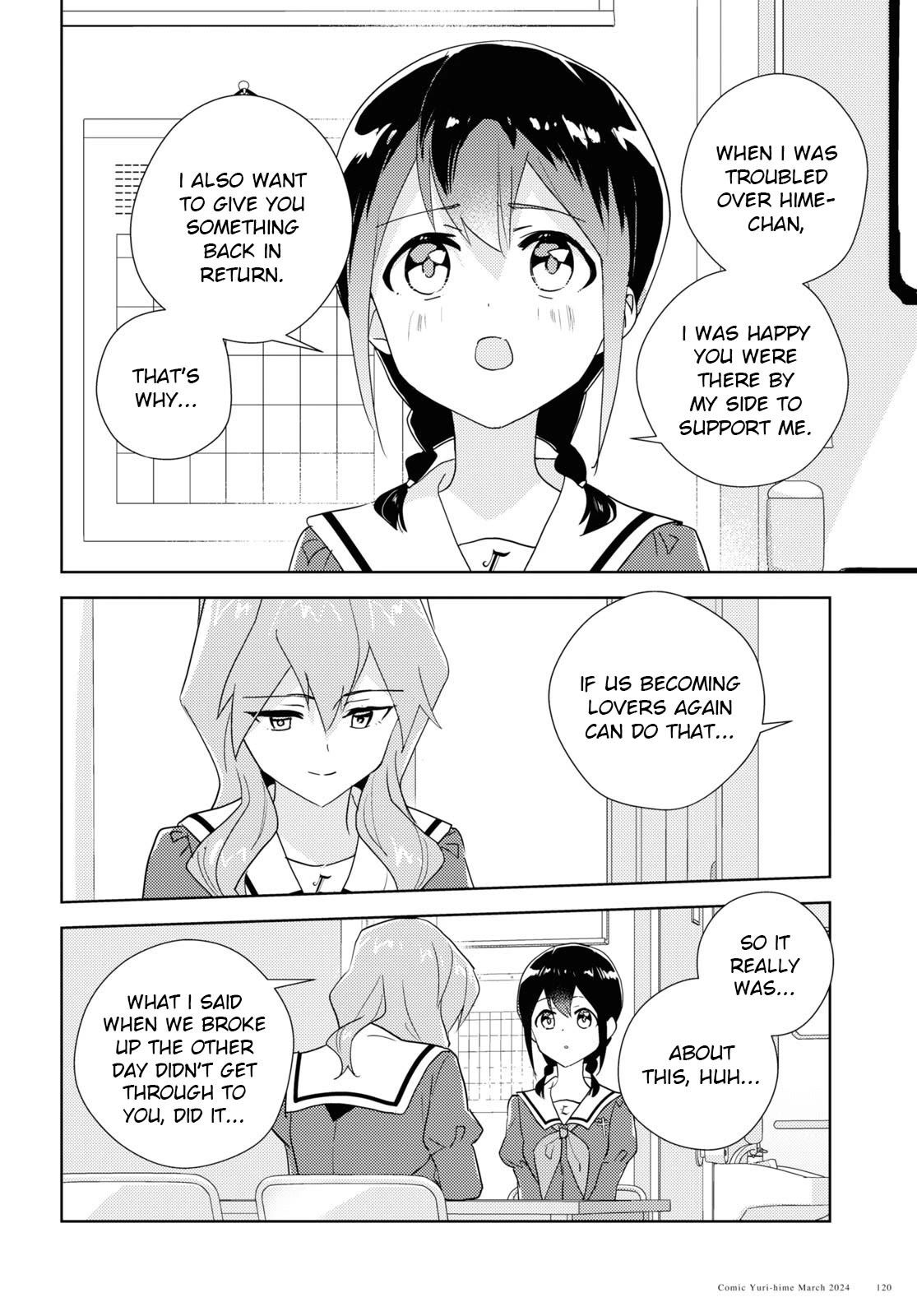 Watashi no Yuri wa Oshigoto desu! Chapter 67 page 12 - Chapter 67: Because I Am Your Older Sister