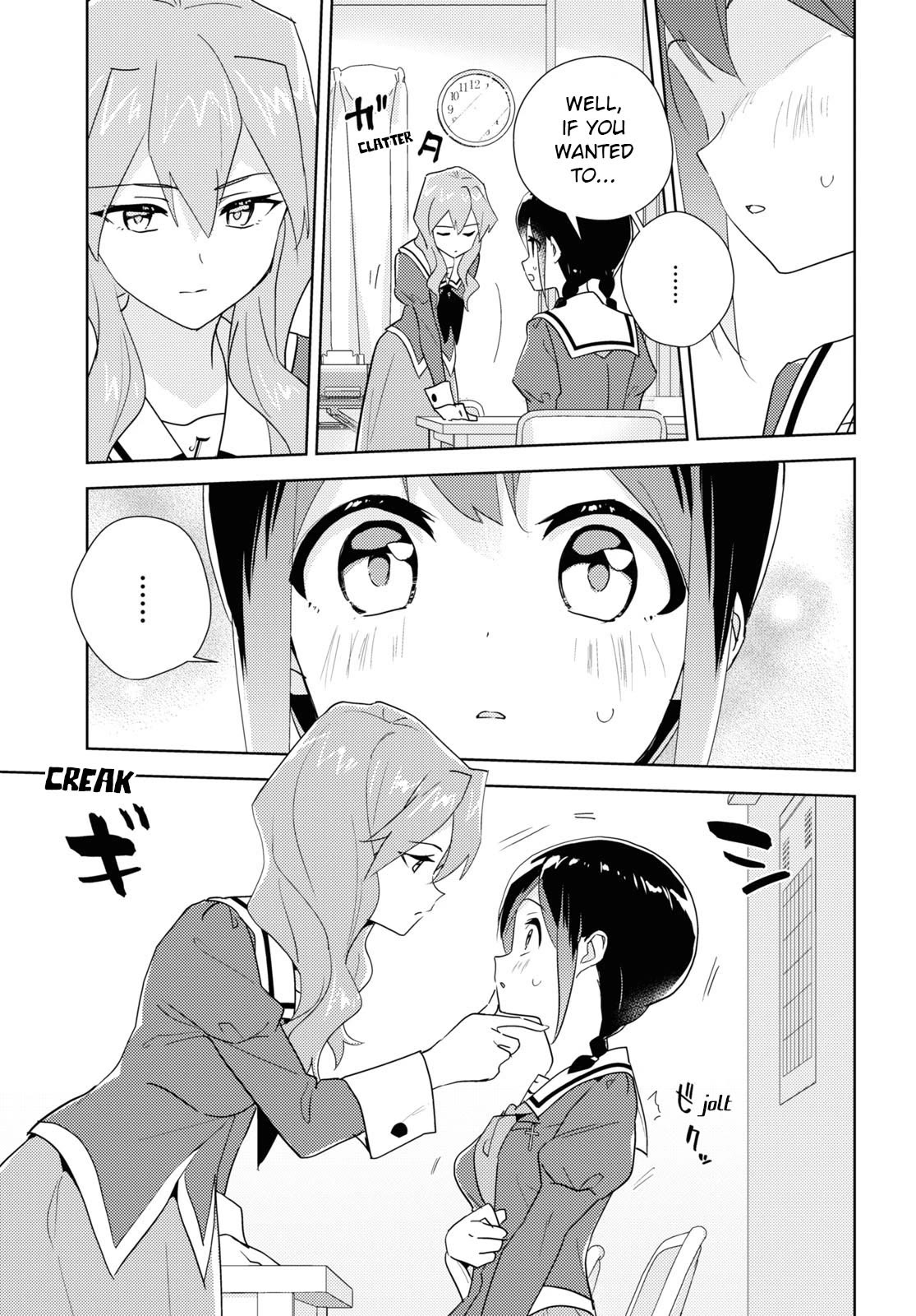 Watashi no Yuri wa Oshigoto desu! Chapter 67 page 17 - Chapter 67: Because I Am Your Older Sister