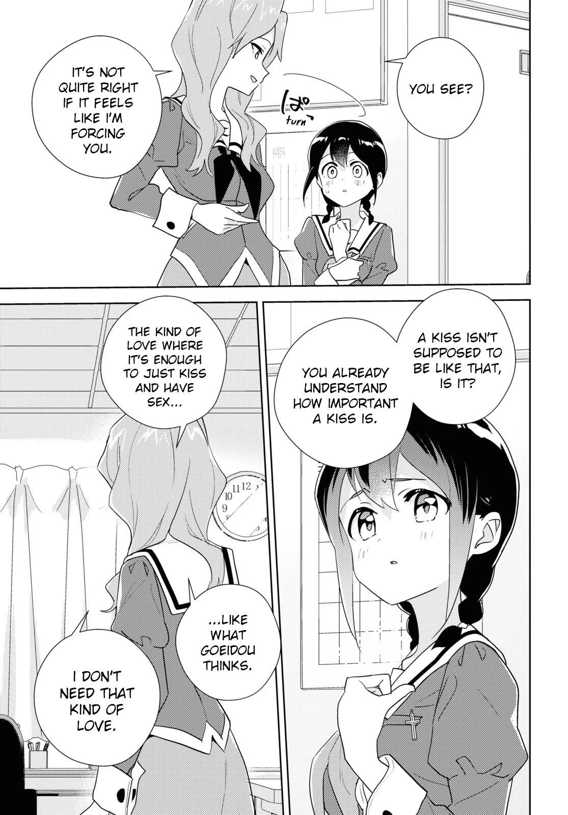 Watashi no Yuri wa Oshigoto desu! Chapter 67 page 19 - Chapter 67: Because I Am Your Older Sister