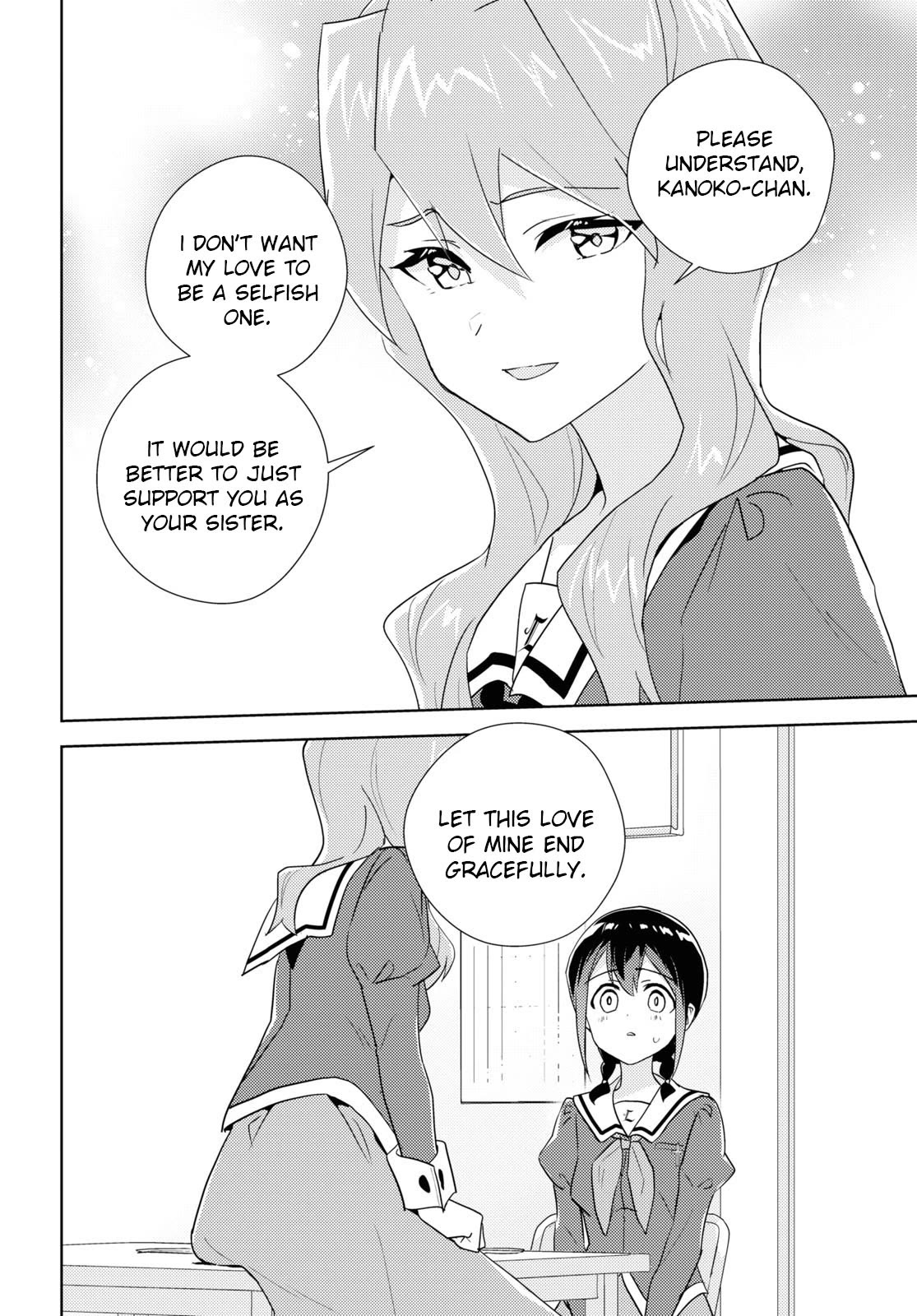 Watashi no Yuri wa Oshigoto desu! Chapter 67 page 22 - Chapter 67: Because I Am Your Older Sister