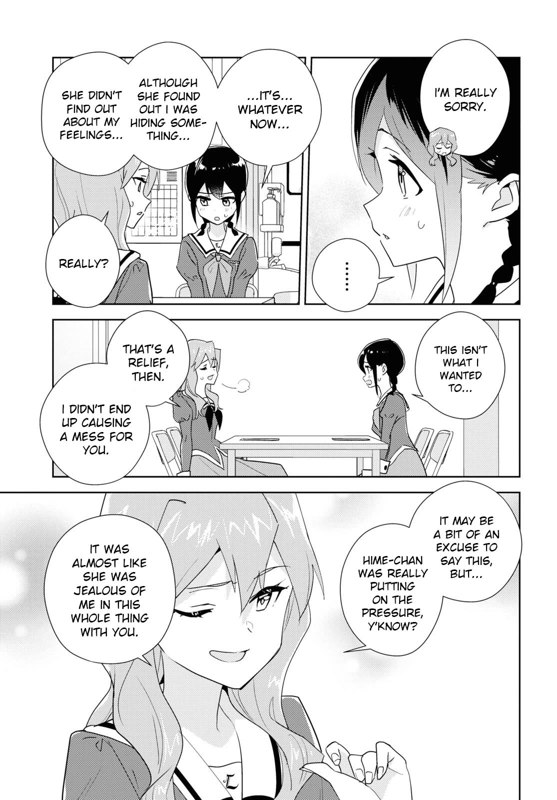 Watashi no Yuri wa Oshigoto desu! Chapter 67 page 5 - Chapter 67: Because I Am Your Older Sister
