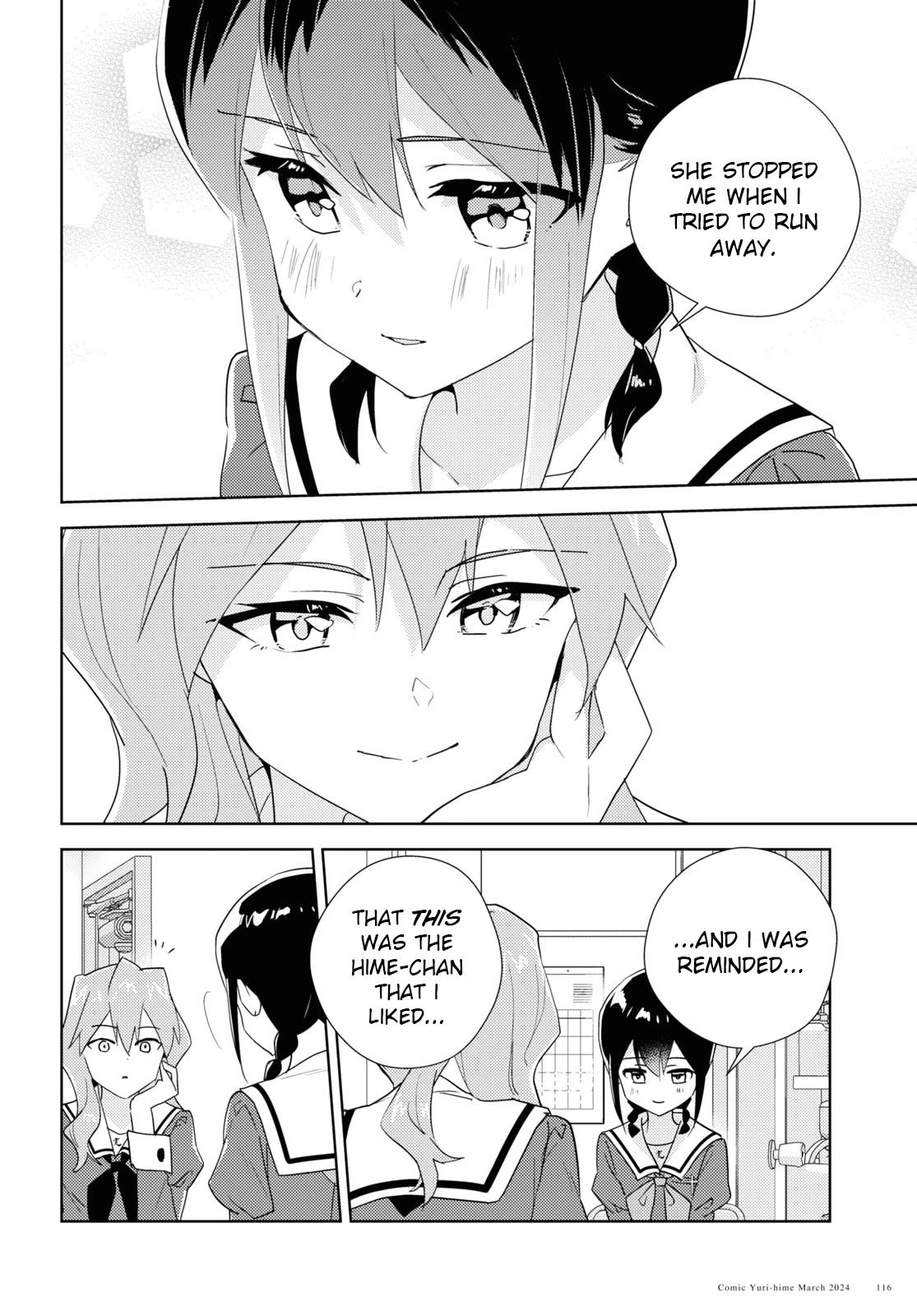 Watashi no Yuri wa Oshigoto desu! Chapter 67 page 8 - Chapter 67: Because I Am Your Older Sister