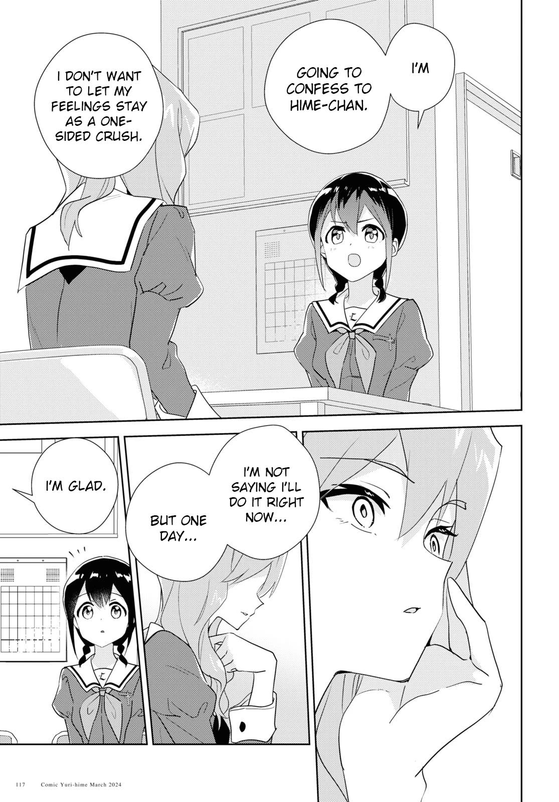 Watashi no Yuri wa Oshigoto desu! Chapter 67 page 9 - Chapter 67: Because I Am Your Older Sister