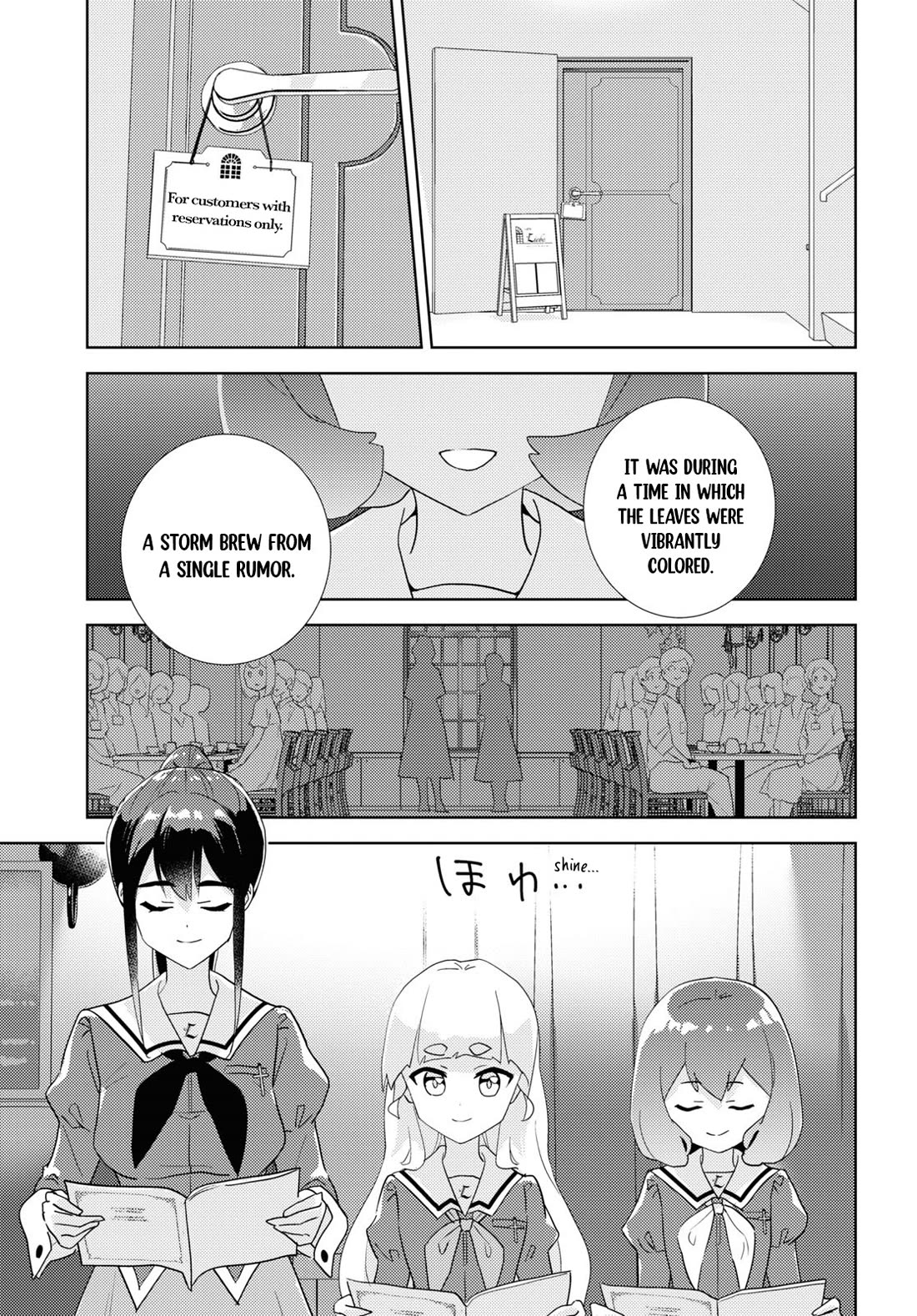 Watashi no Yuri wa Oshigoto desu! Chapter 68 page 11 - Chapter 68: In Order to Be the Younger Sister