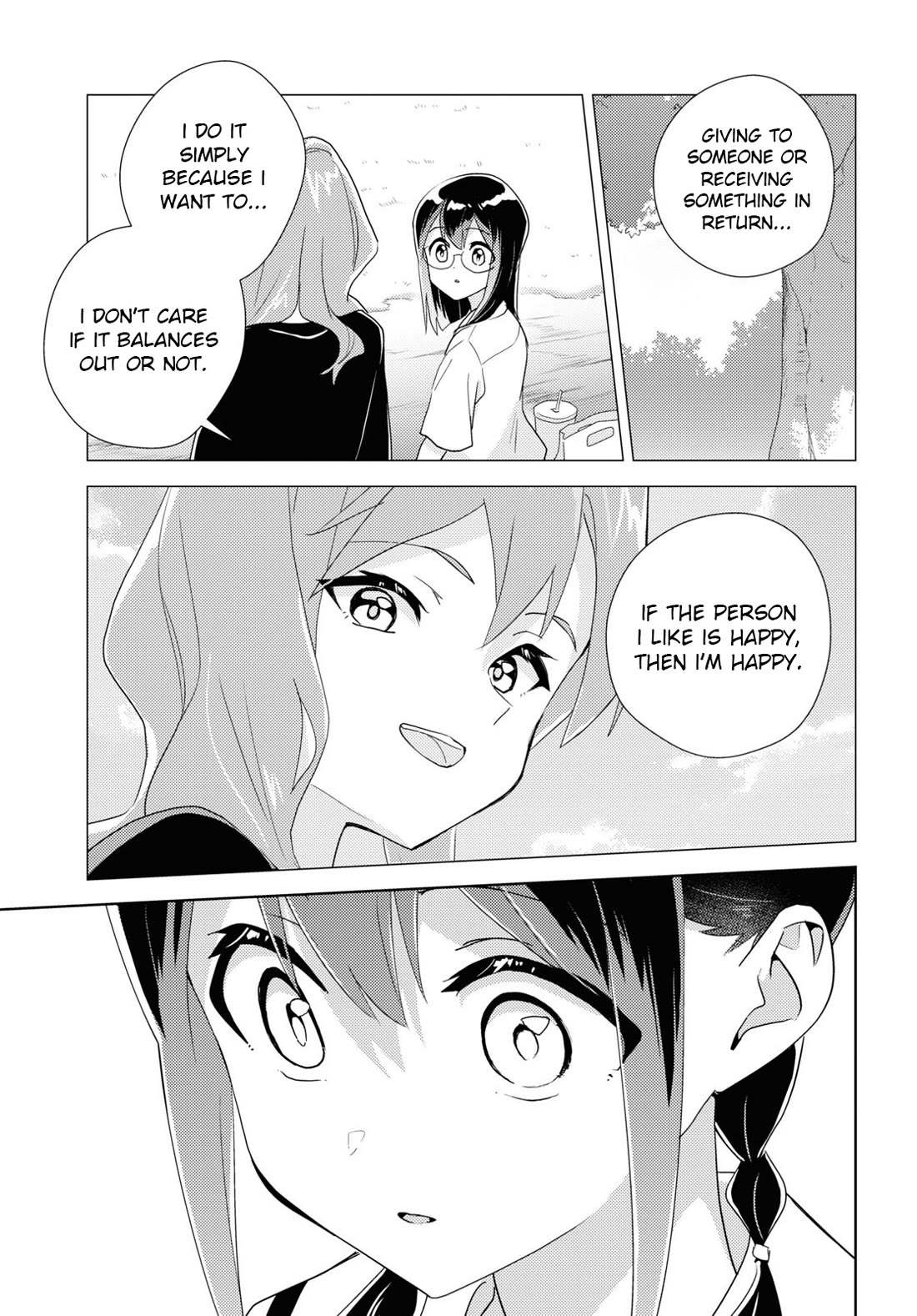 Watashi no Yuri wa Oshigoto desu! Chapter 68 page 23 - Chapter 68: In Order to Be the Younger Sister