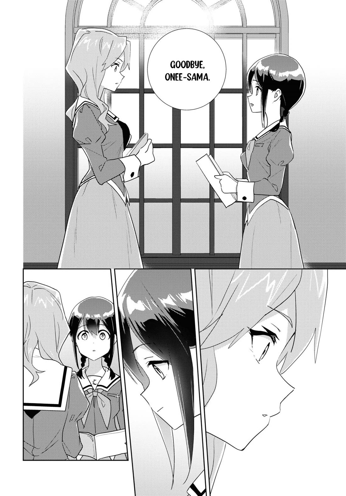 Watashi no Yuri wa Oshigoto desu! Chapter 68 page 28 - Chapter 68: In Order to Be the Younger Sister
