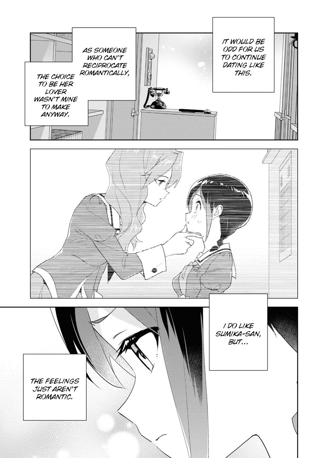 Watashi no Yuri wa Oshigoto desu! Chapter 68 page 5 - Chapter 68: In Order to Be the Younger Sister