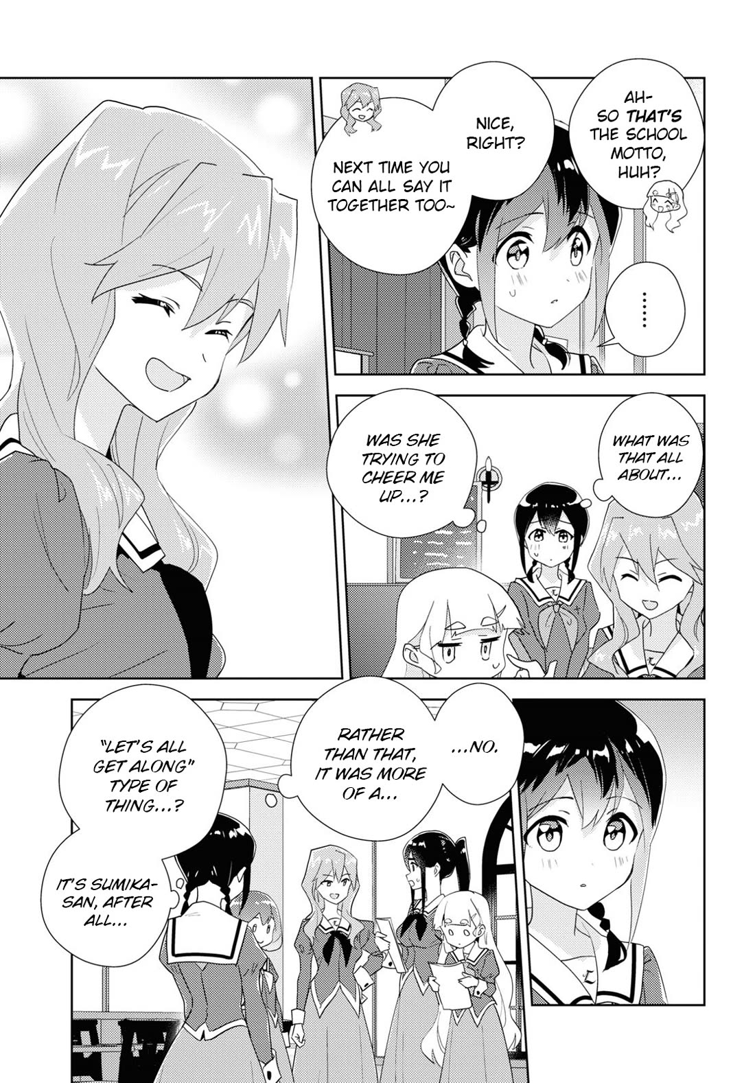 Watashi no Yuri wa Oshigoto desu! Chapter 68 page 9 - Chapter 68: In Order to Be the Younger Sister