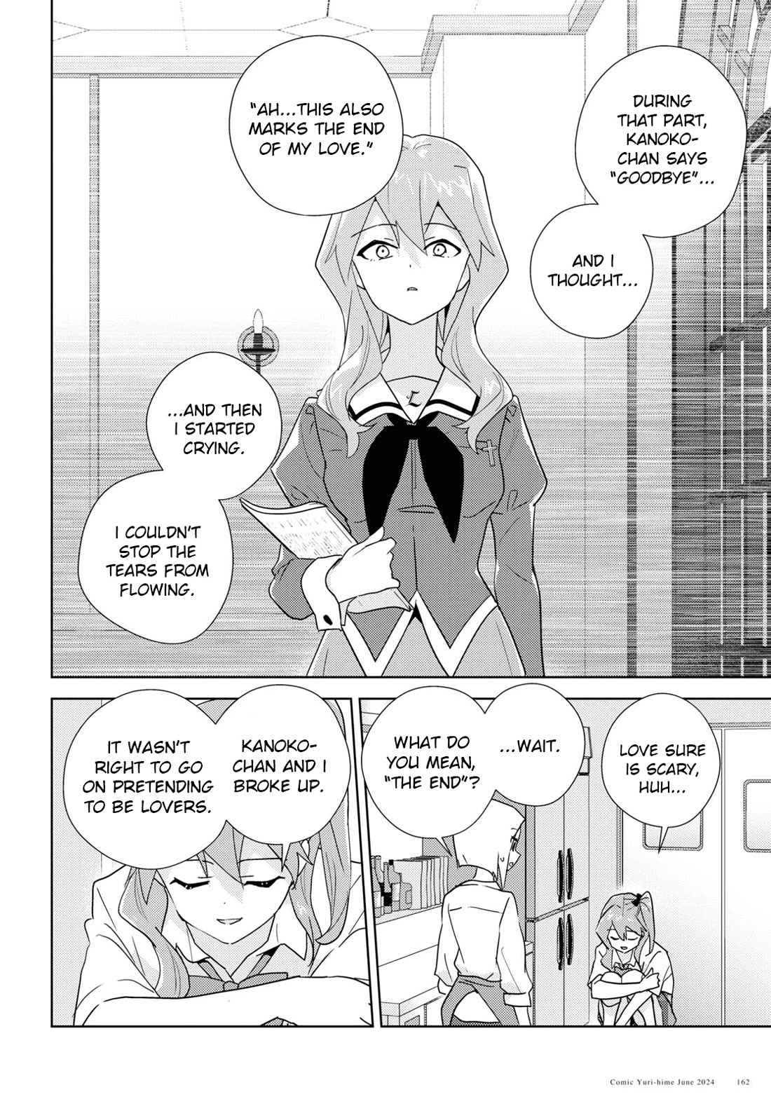 Watashi no Yuri wa Oshigoto desu! Chapter 69 page 10 - Chapter 69: In Order to Be Sisters