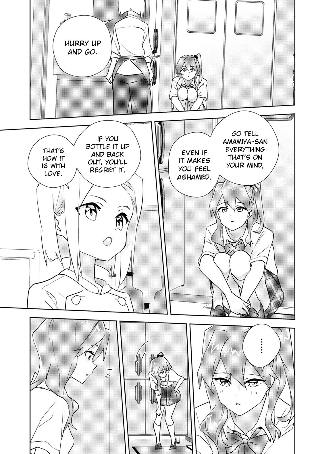 Watashi no Yuri wa Oshigoto desu! Chapter 69 page 13 - Chapter 69: In Order to Be Sisters
