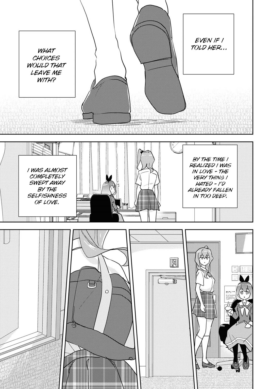 Watashi no Yuri wa Oshigoto desu! Chapter 69 page 15 - Chapter 69: In Order to Be Sisters