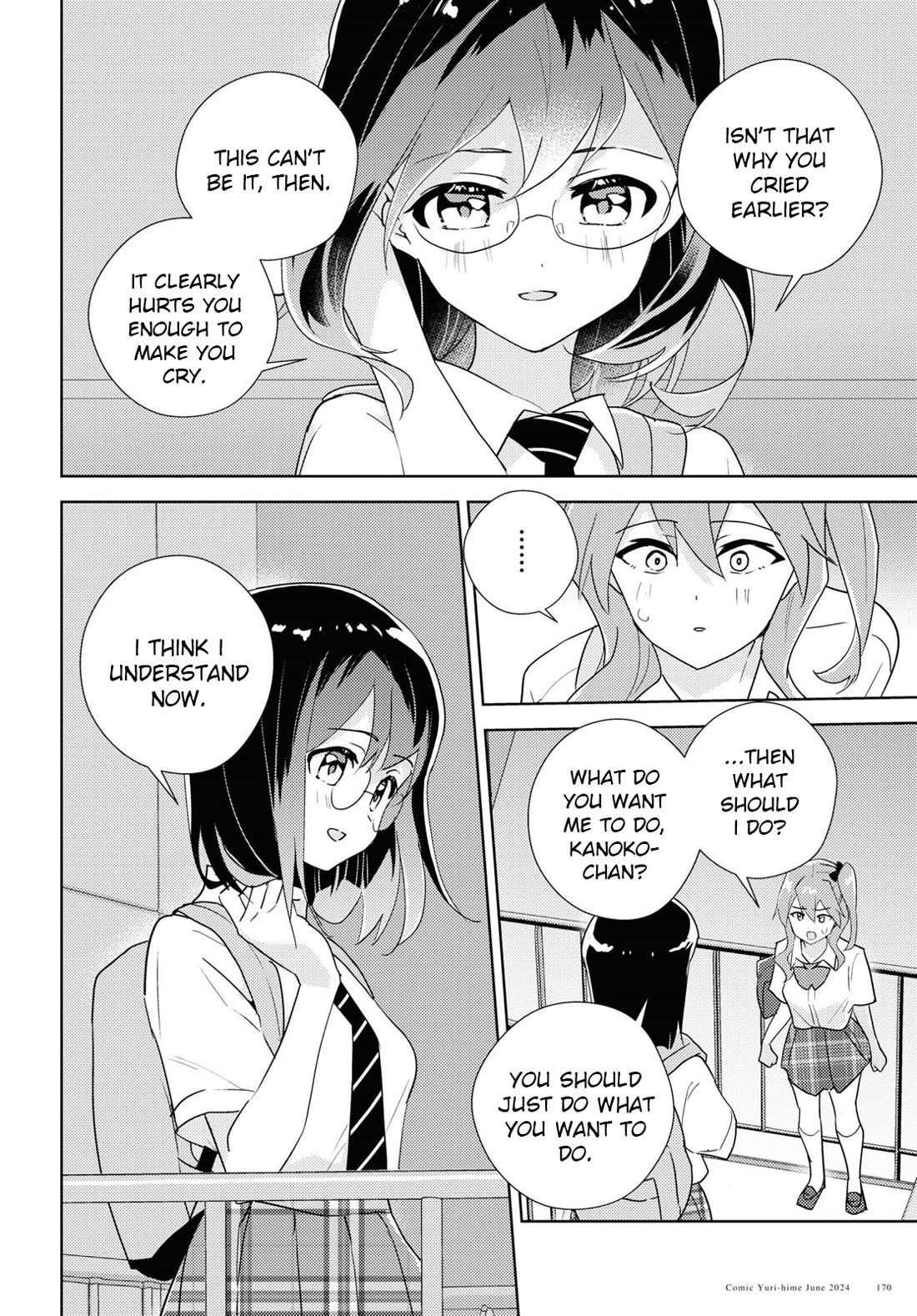 Watashi no Yuri wa Oshigoto desu! Chapter 69 page 18 - Chapter 69: In Order to Be Sisters