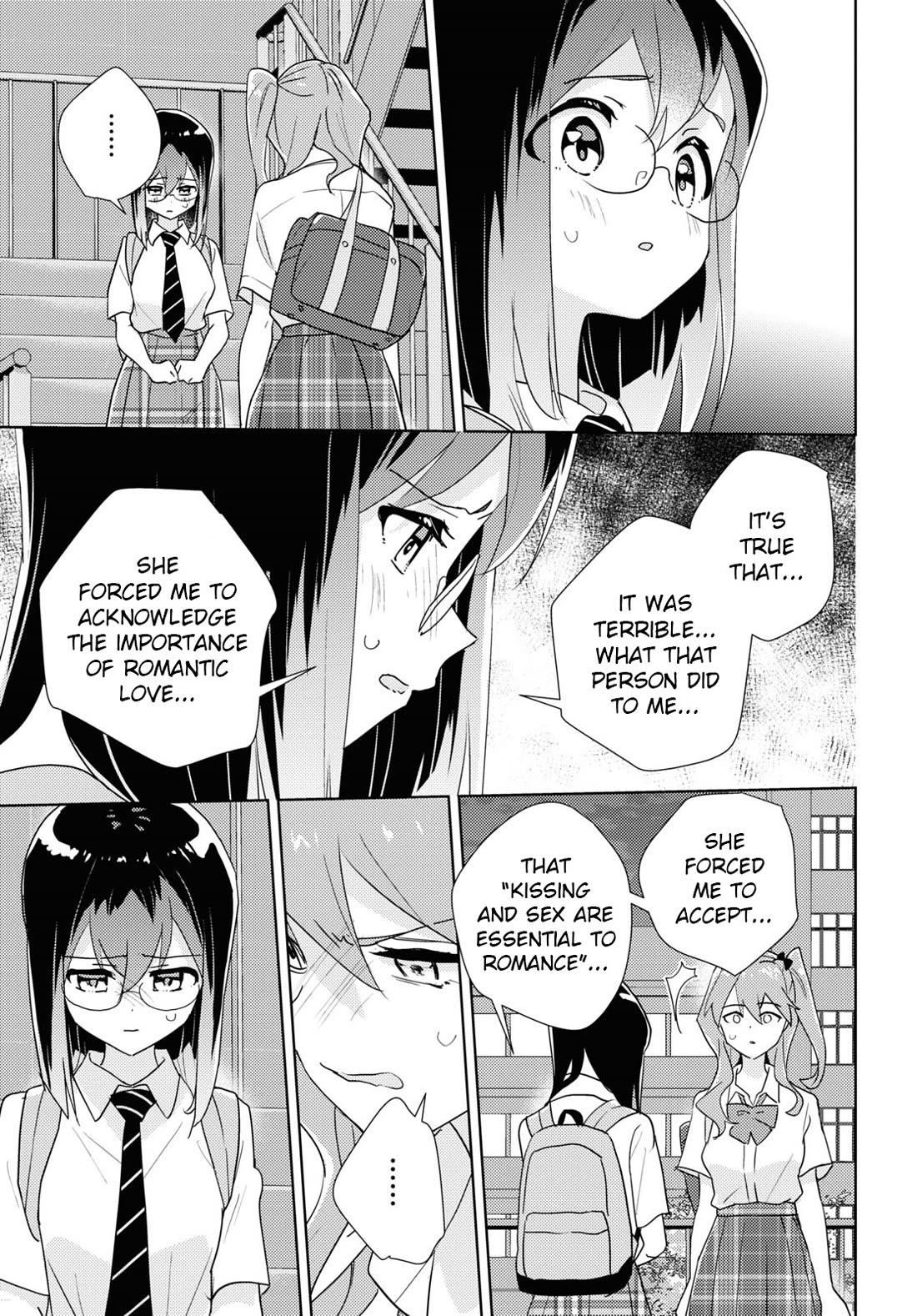 Watashi no Yuri wa Oshigoto desu! Chapter 69 page 25 - Chapter 69: In Order to Be Sisters