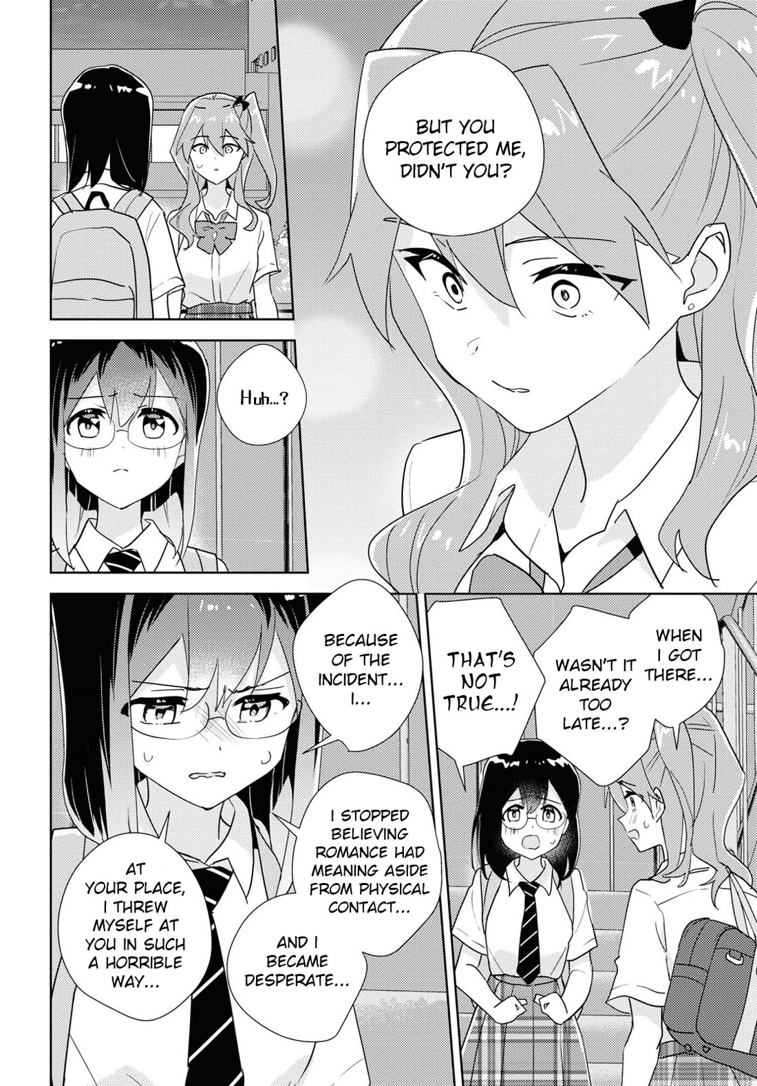 Watashi no Yuri wa Oshigoto desu! Chapter 69 page 26 - Chapter 69: In Order to Be Sisters