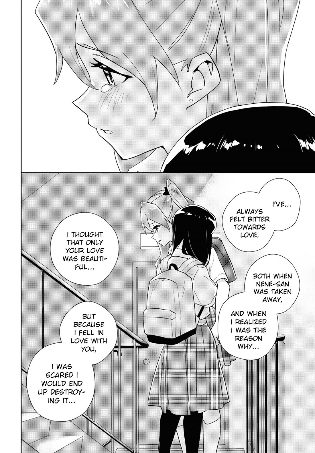 Watashi no Yuri wa Oshigoto desu! Chapter 69 page 30 - Chapter 69: In Order to Be Sisters