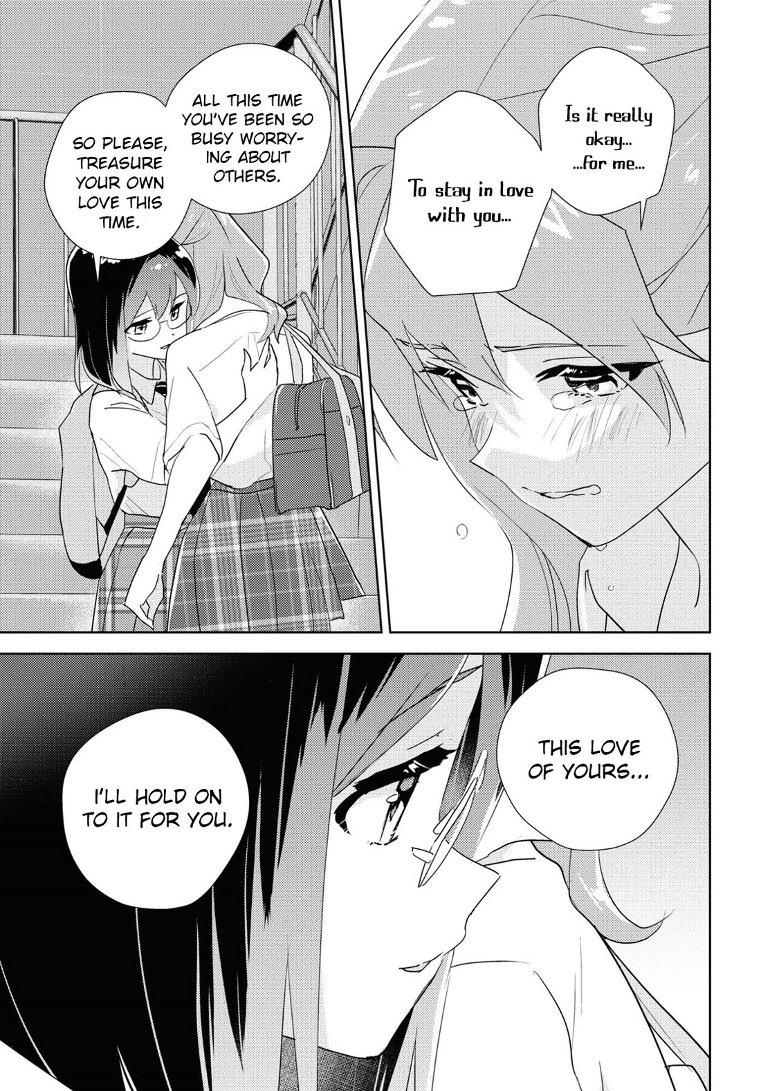 Watashi no Yuri wa Oshigoto desu! Chapter 69 page 31 - Chapter 69: In Order to Be Sisters