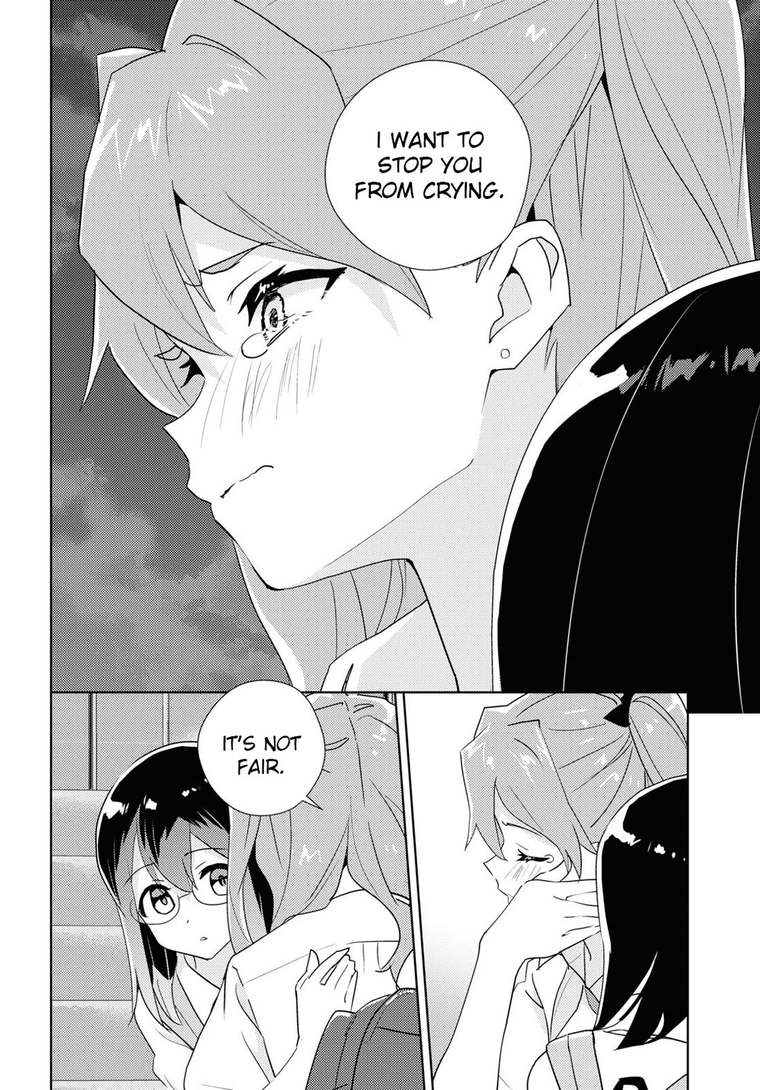 Watashi no Yuri wa Oshigoto desu! Chapter 69 page 32 - Chapter 69: In Order to Be Sisters