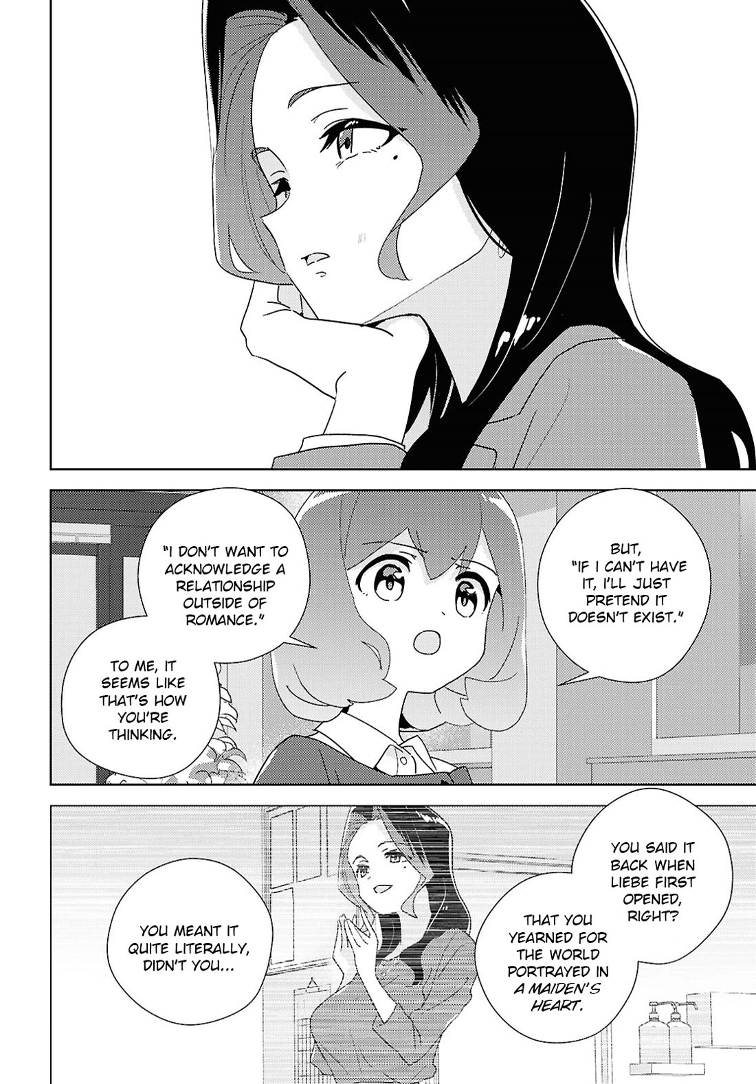 Watashi no Yuri wa Oshigoto desu! Chapter 70 page 10 - Chapter 70: Gotou Youko