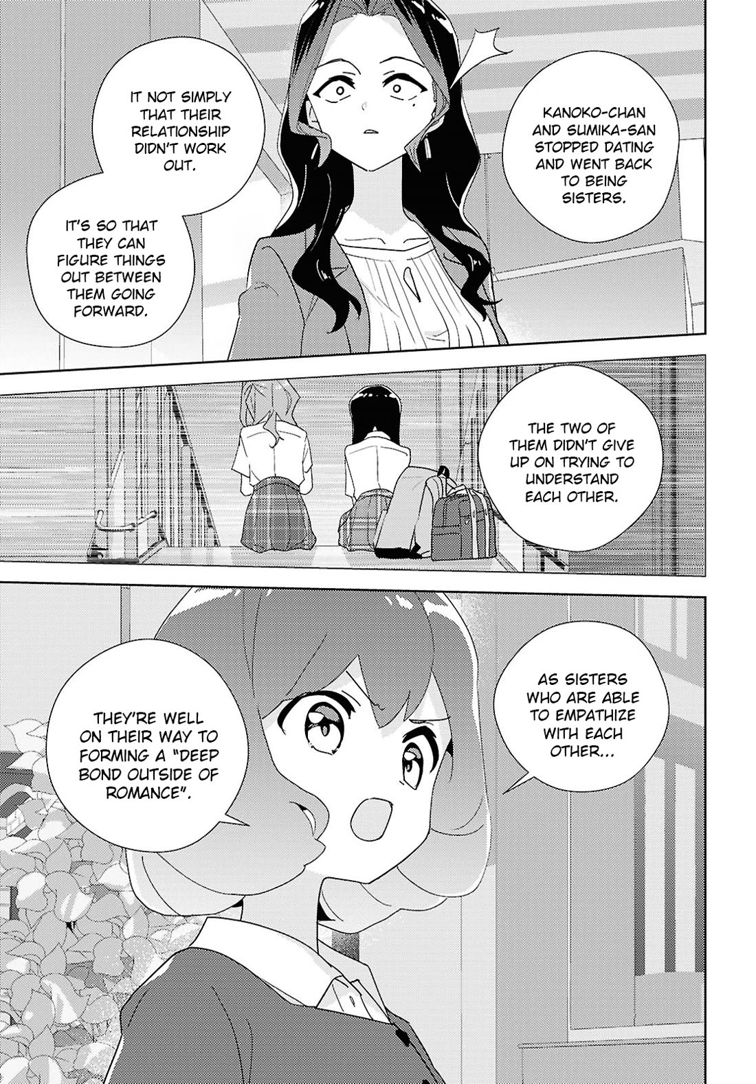 Watashi no Yuri wa Oshigoto desu! Chapter 70 page 13 - Chapter 70: Gotou Youko