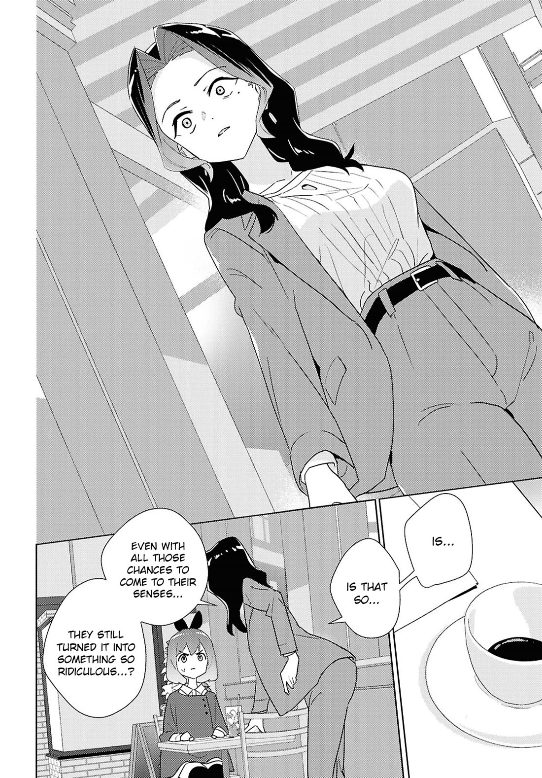 Watashi no Yuri wa Oshigoto desu! Chapter 70 page 14 - Chapter 70: Gotou Youko