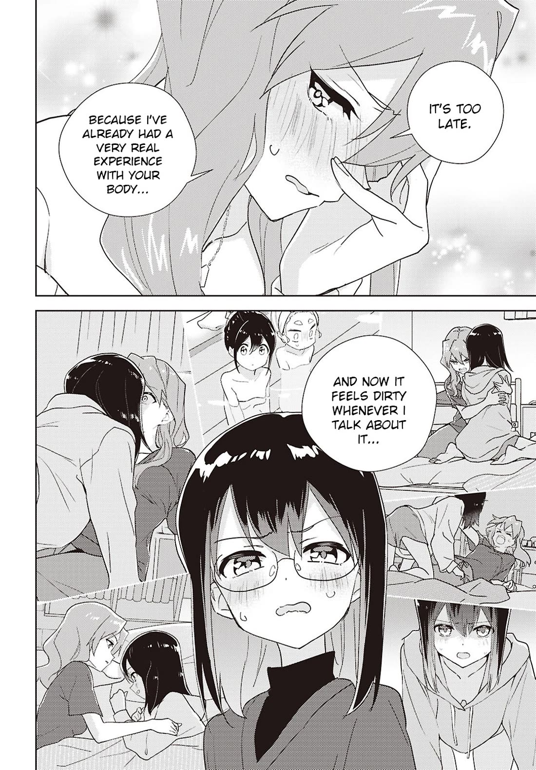 Watashi no Yuri wa Oshigoto desu! Chapter 71 page 12 - Chapter 71: Afterparty Antics