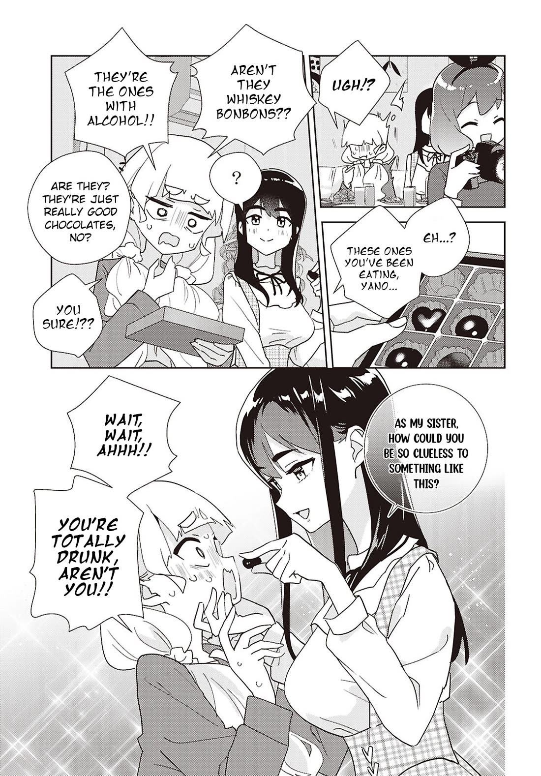 Watashi no Yuri wa Oshigoto desu! Chapter 71 page 15 - Chapter 71: Afterparty Antics