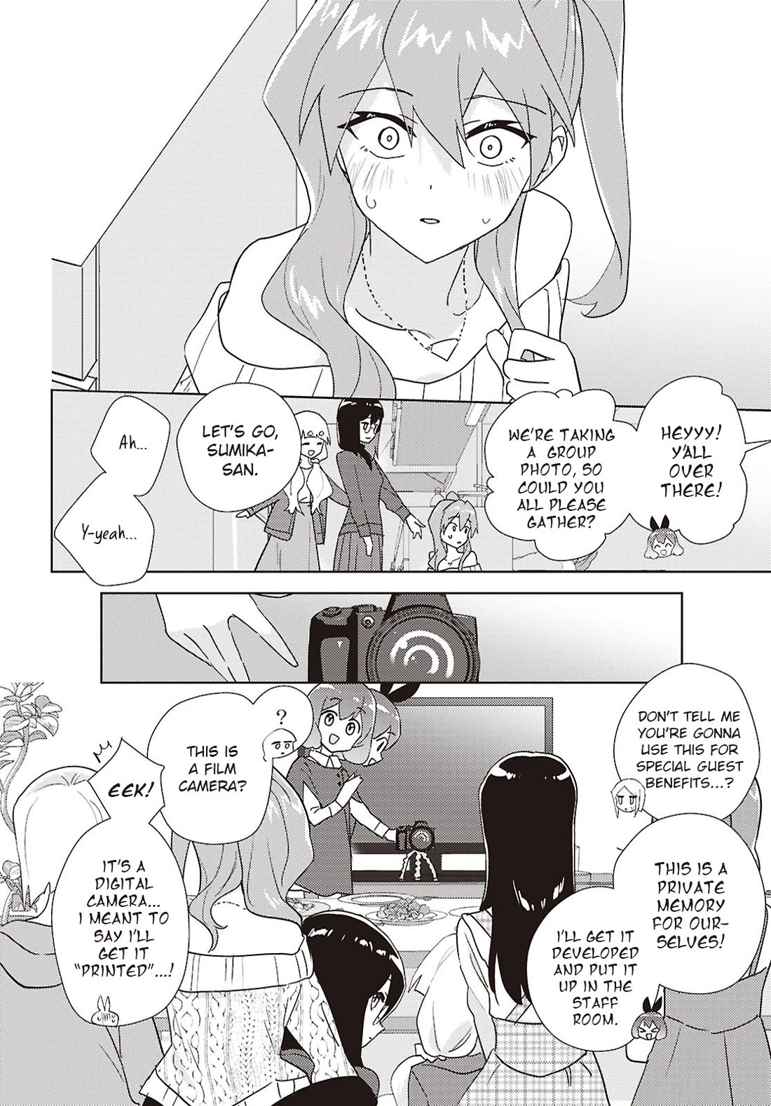 Watashi no Yuri wa Oshigoto desu! Chapter 71 page 28 - Chapter 71: Afterparty Antics