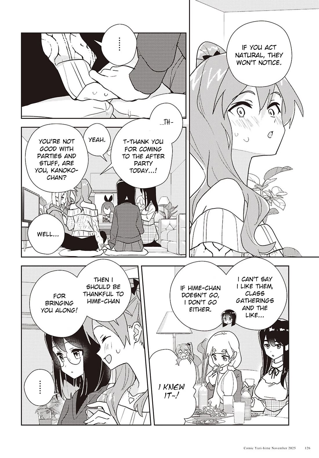 Watashi no Yuri wa Oshigoto desu! Chapter 71 page 8 - Chapter 71: Afterparty Antics