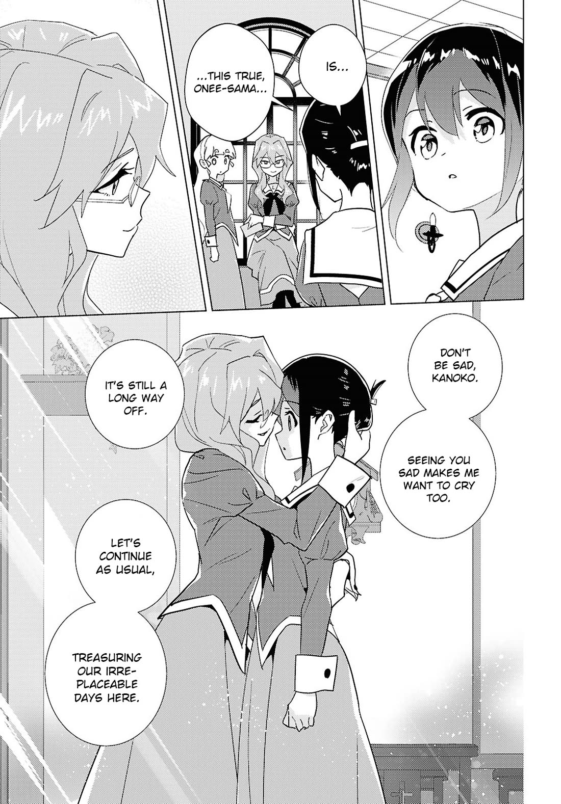 Watashi no Yuri wa Oshigoto desu! Chapter 72 page 12 - Chapter 72: My Dream