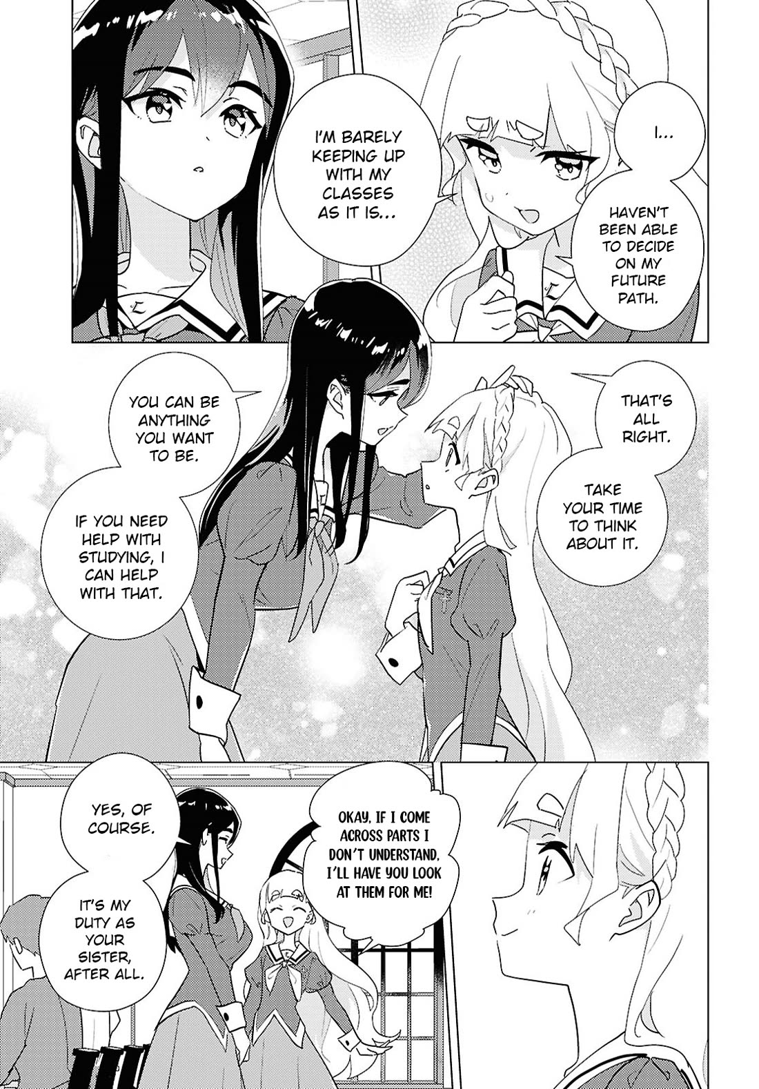 Watashi no Yuri wa Oshigoto desu! Chapter 72 page 14 - Chapter 72: My Dream