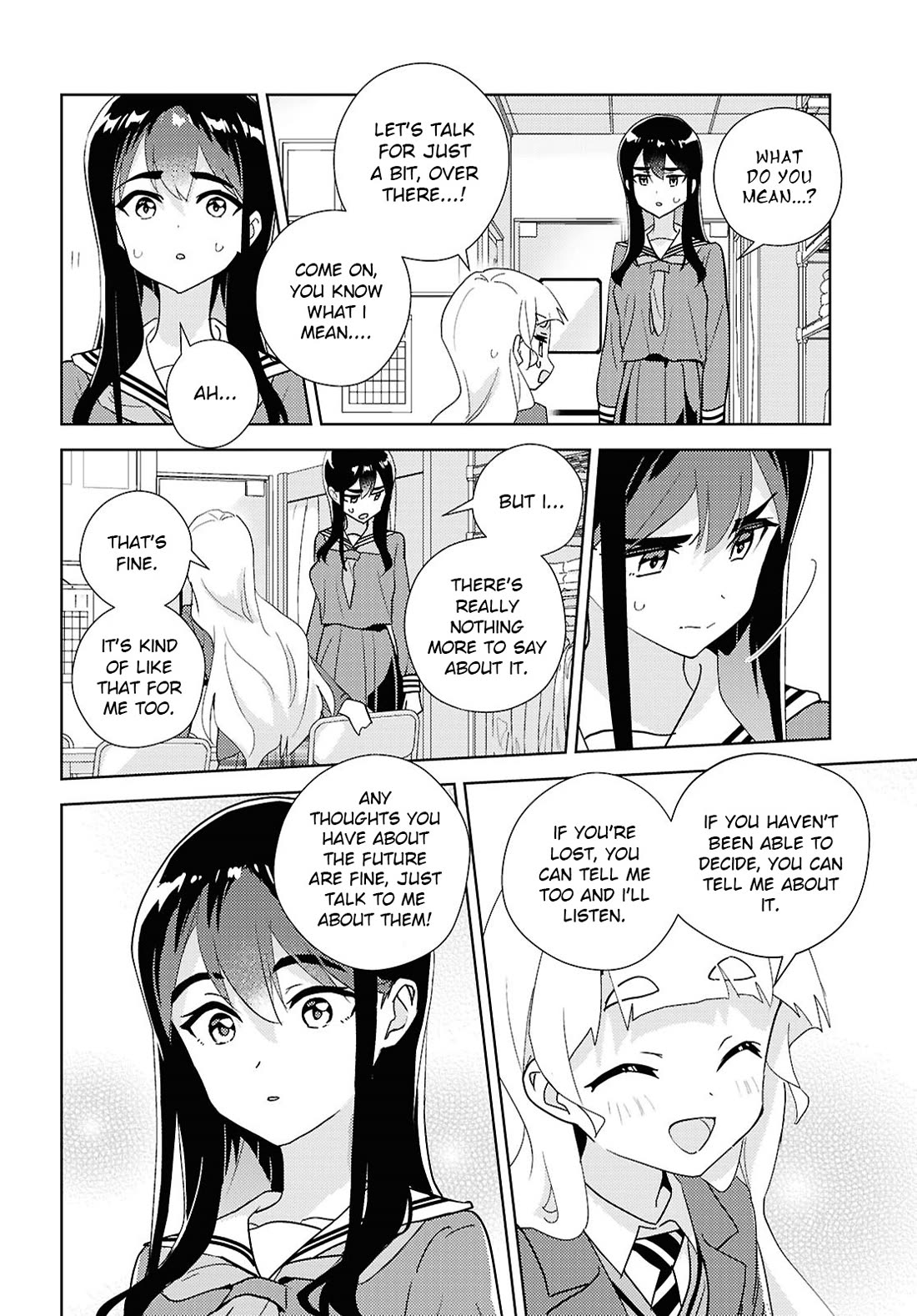 Watashi no Yuri wa Oshigoto desu! Chapter 72 page 21 - Chapter 72: My Dream