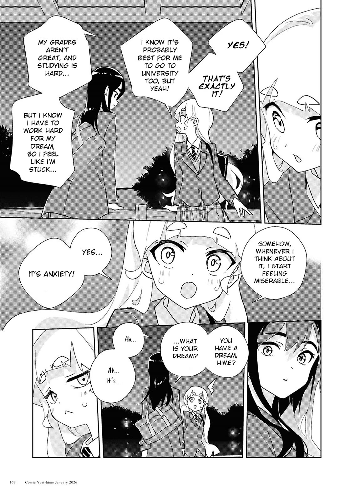 Watashi no Yuri wa Oshigoto desu! Chapter 72 page 24 - Chapter 72: My Dream