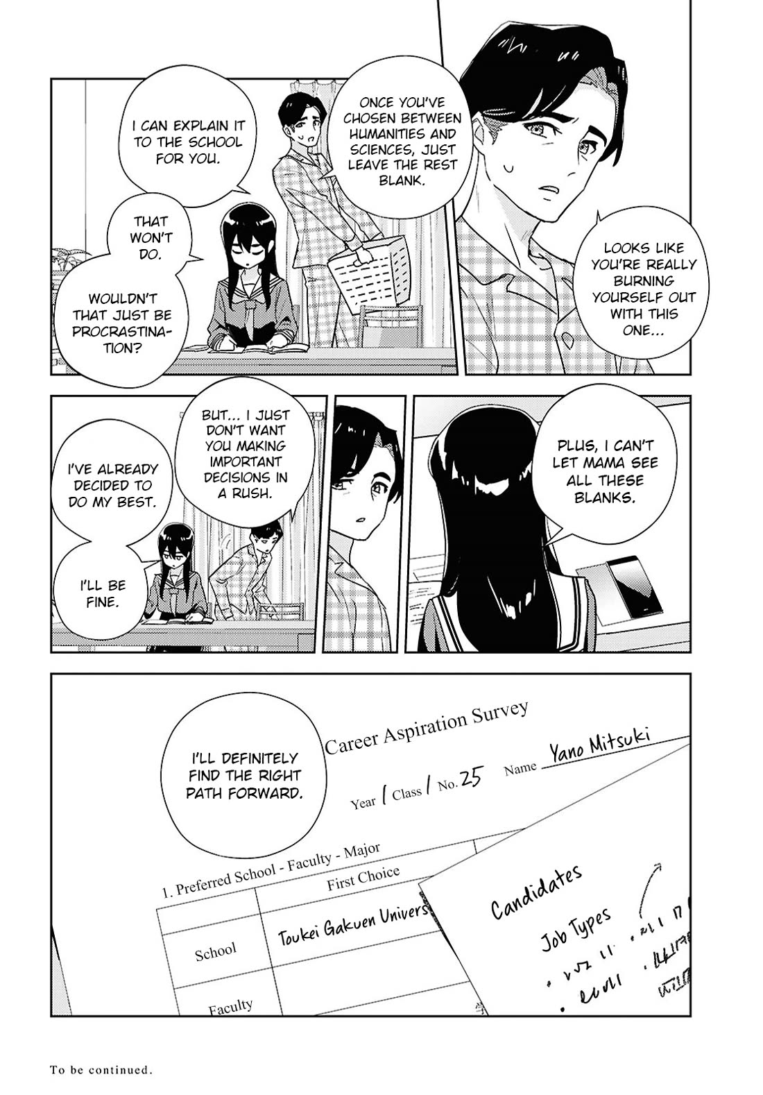Watashi no Yuri wa Oshigoto desu! Chapter 72 page 31 - Chapter 72: My Dream