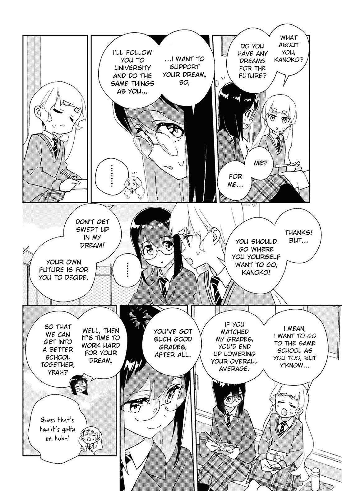 Watashi no Yuri wa Oshigoto desu! Chapter 72 page 9 - Chapter 72: My Dream