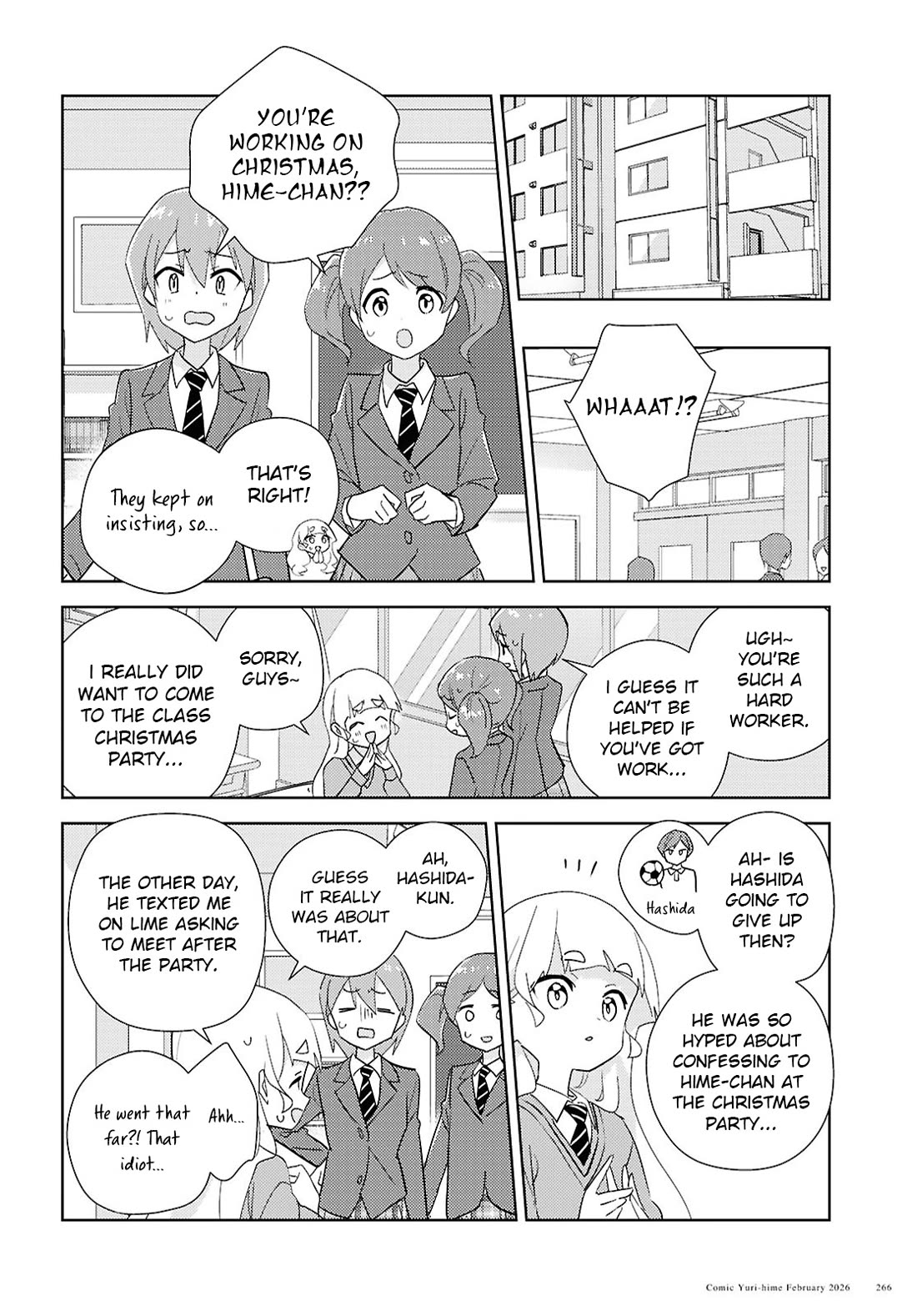 Watashi no Yuri wa Oshigoto desu! Chapter 73 page 12 - Chapter 73: Christmas Is Coming!