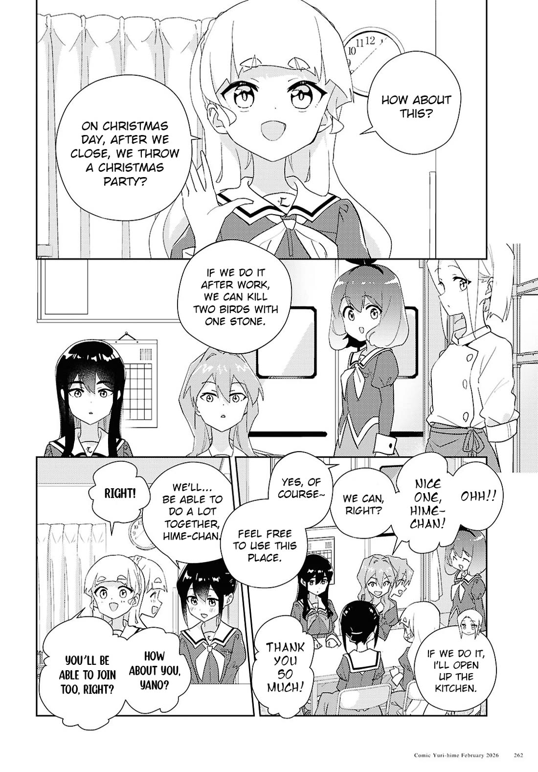 Watashi no Yuri wa Oshigoto desu! Chapter 73 page 8 - Chapter 73: Christmas Is Coming!