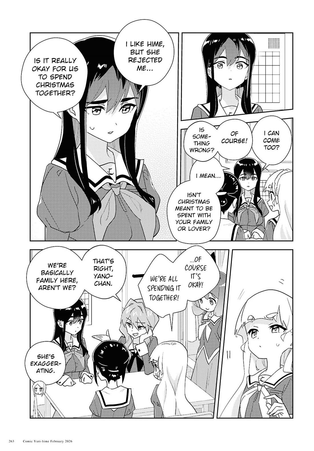 Watashi no Yuri wa Oshigoto desu! Chapter 73 page 9 - Chapter 73: Christmas Is Coming!