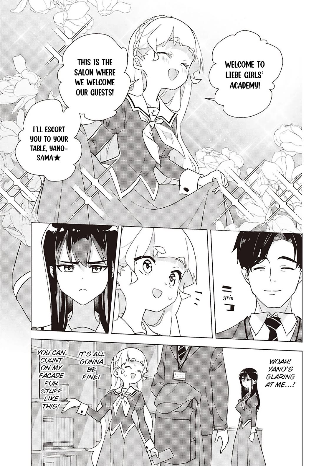 Watashi no Yuri wa Oshigoto desu! Chapter 75 page 15 - Chapter 75: Onee-sama's Classroom Observation Day