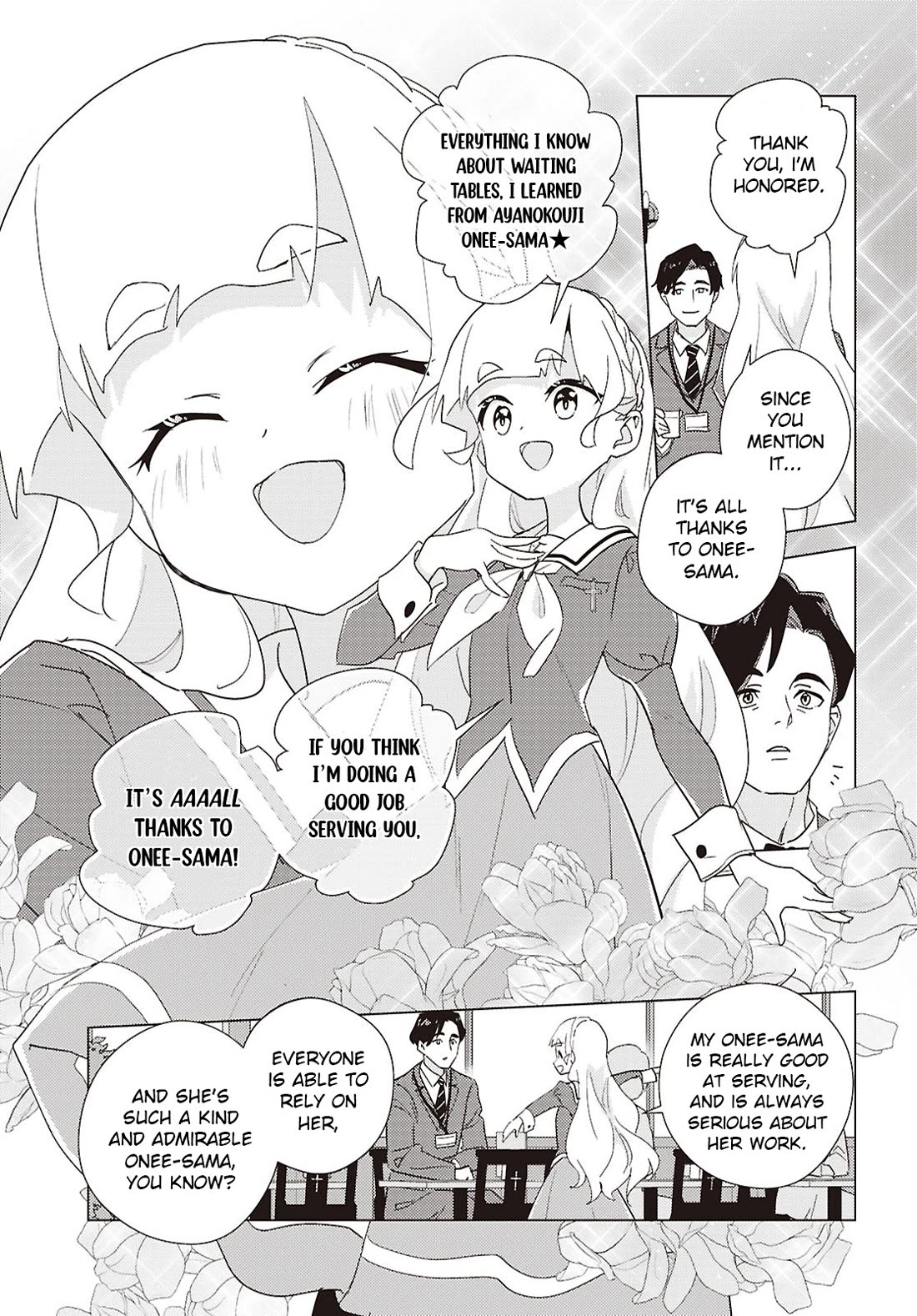 Watashi no Yuri wa Oshigoto desu! Chapter 75 page 17 - Chapter 75: Onee-sama's Classroom Observation Day