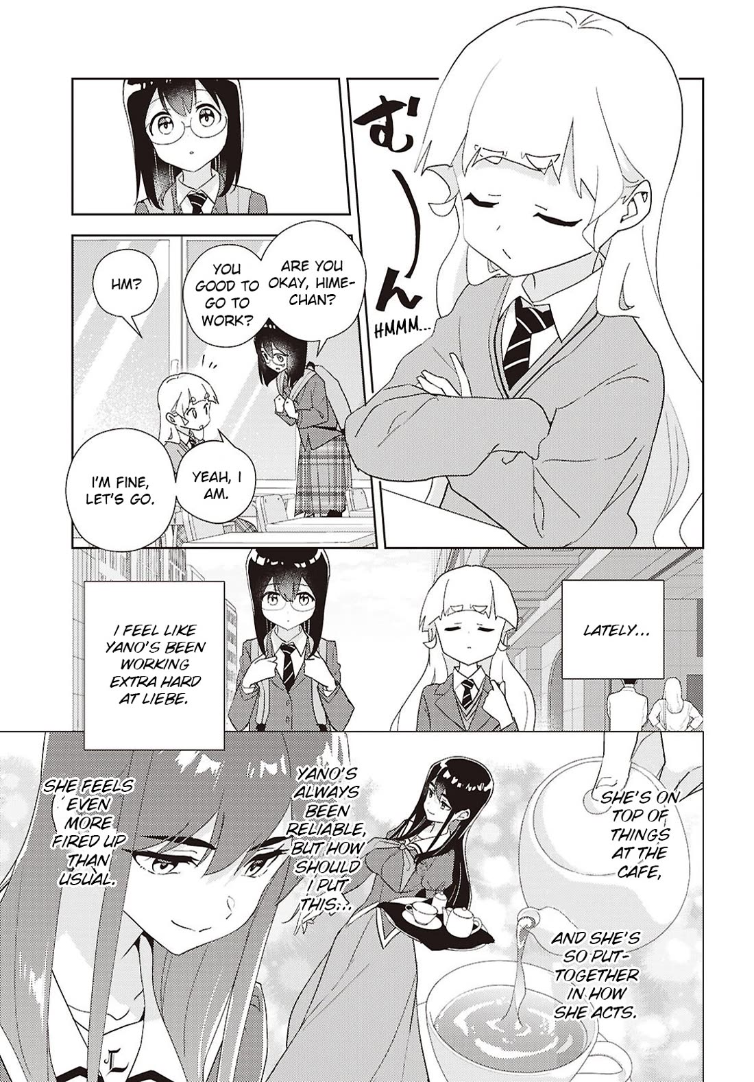 Watashi no Yuri wa Oshigoto desu! Chapter 75 page 3 - Chapter 75: Onee-sama's Classroom Observation Day