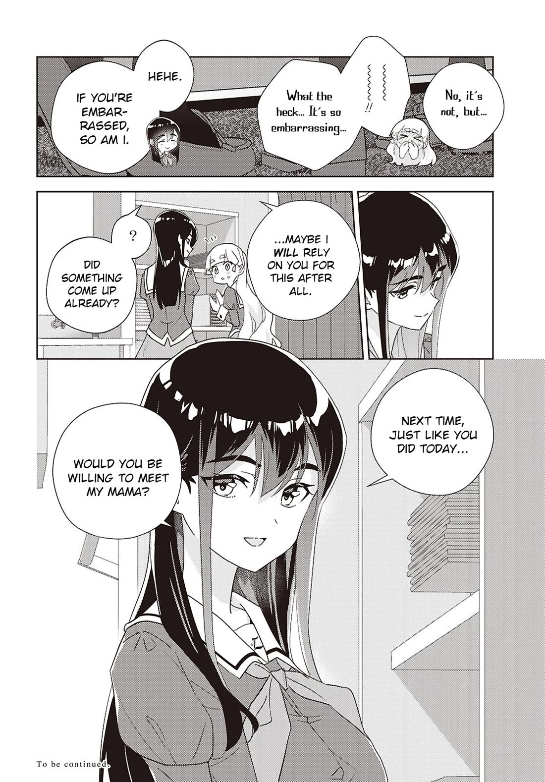 Watashi no Yuri wa Oshigoto desu! Chapter 75 page 34 - Chapter 75: Onee-sama's Classroom Observation Day