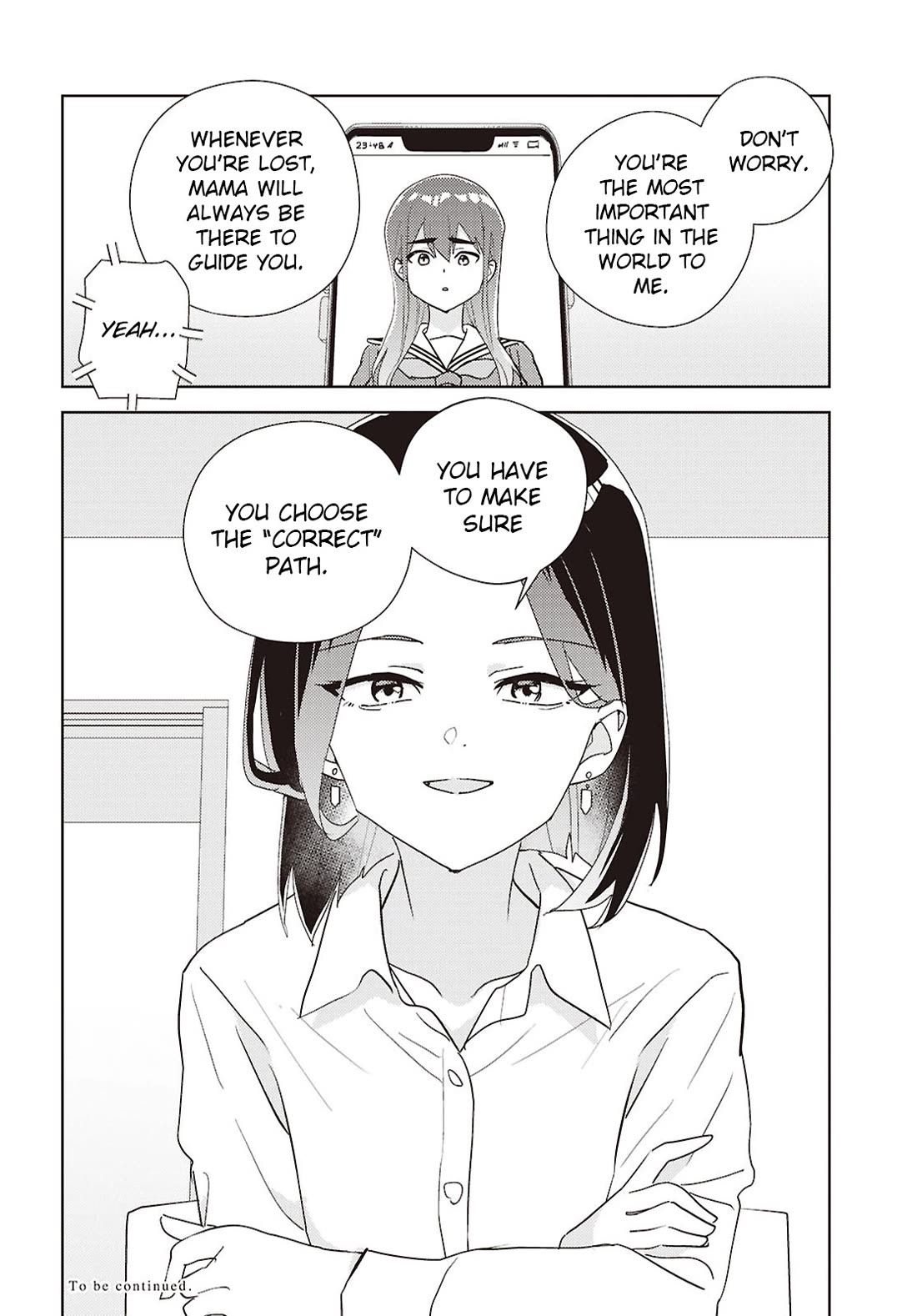 Watashi no Yuri wa Oshigoto desu! Chapter 76 page 26 - Chapter 76: Onee-sama's Family Situation
