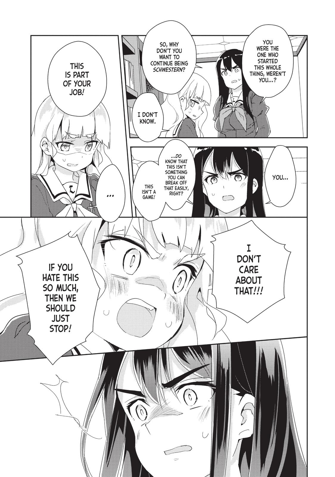 Watashi no Yuri wa Oshigoto desu! Chapter 9 page 10 - Chapter 9