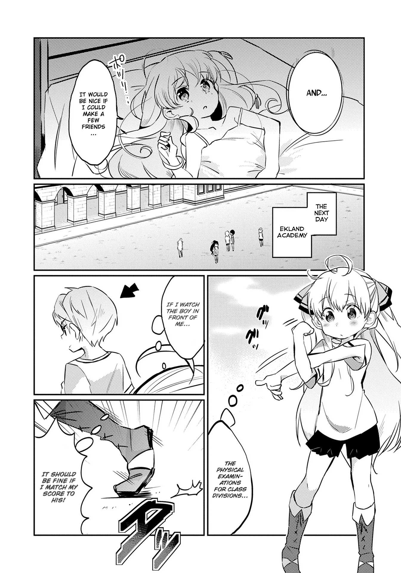 Watashi, Nouryoku wa Heikinchi de tte Itta yo ne! Chapter 4 page 8 - Chapter 4
