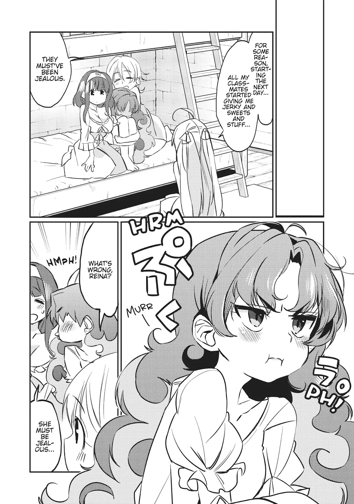 Watashi, Nouryoku wa Heikinchi de tte Itta yo ne! Chapter 5 page 14 - Chapter 5: Secret Magic