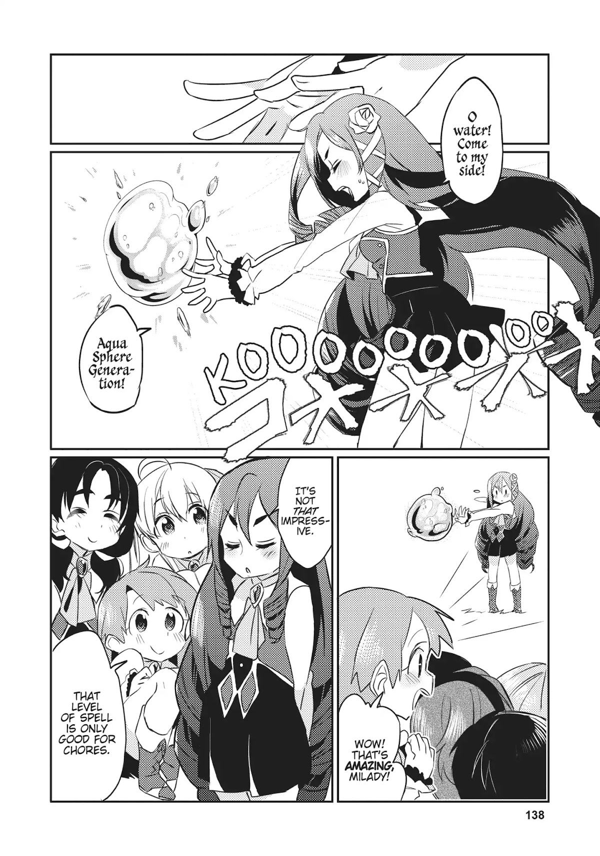 Watashi, Nouryoku wa Heikinchi de tte Itta yo ne! Chapter 5 page 16 - Chapter 5: Secret Magic