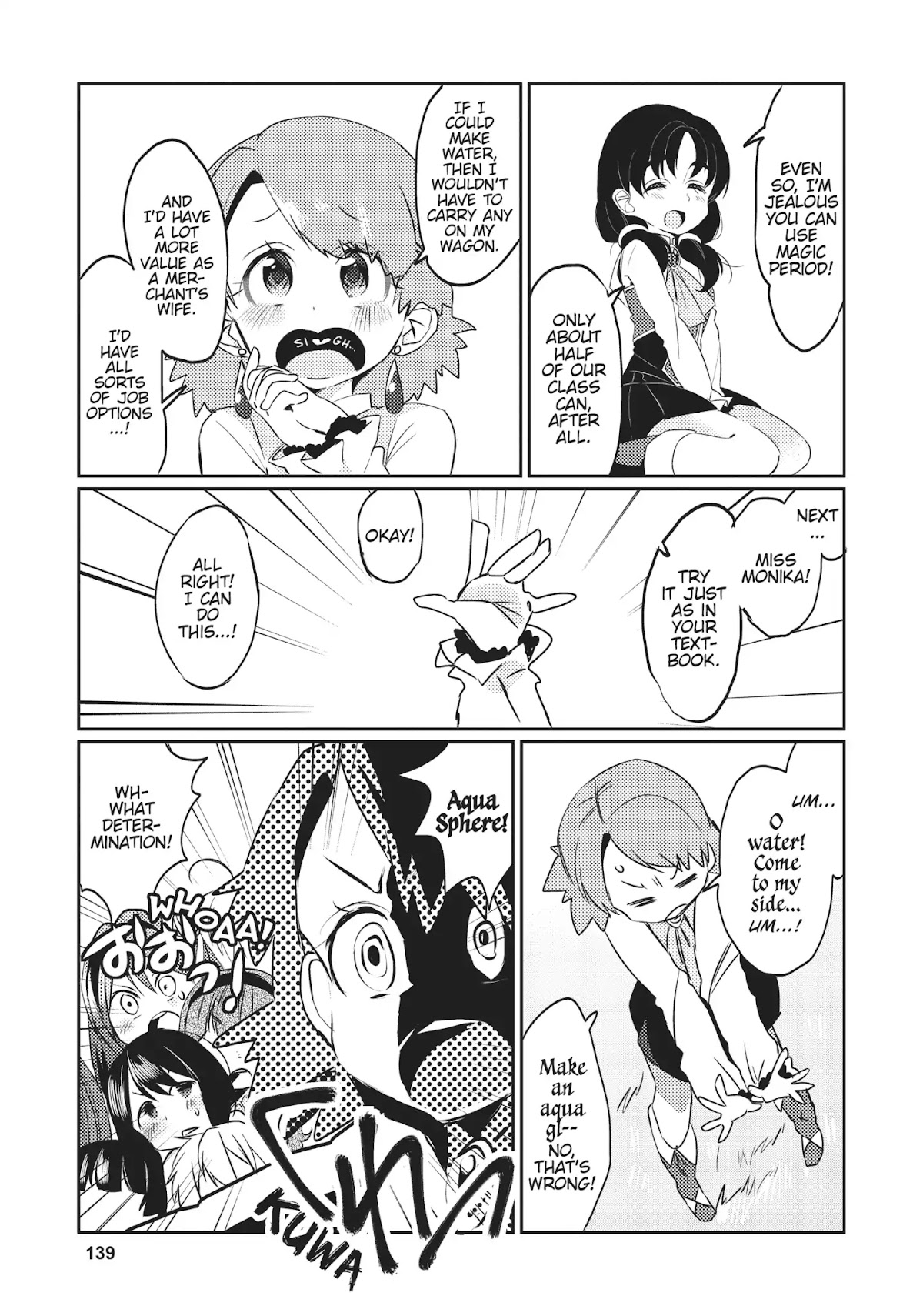 Watashi, Nouryoku wa Heikinchi de tte Itta yo ne! Chapter 5 page 17 - Chapter 5: Secret Magic